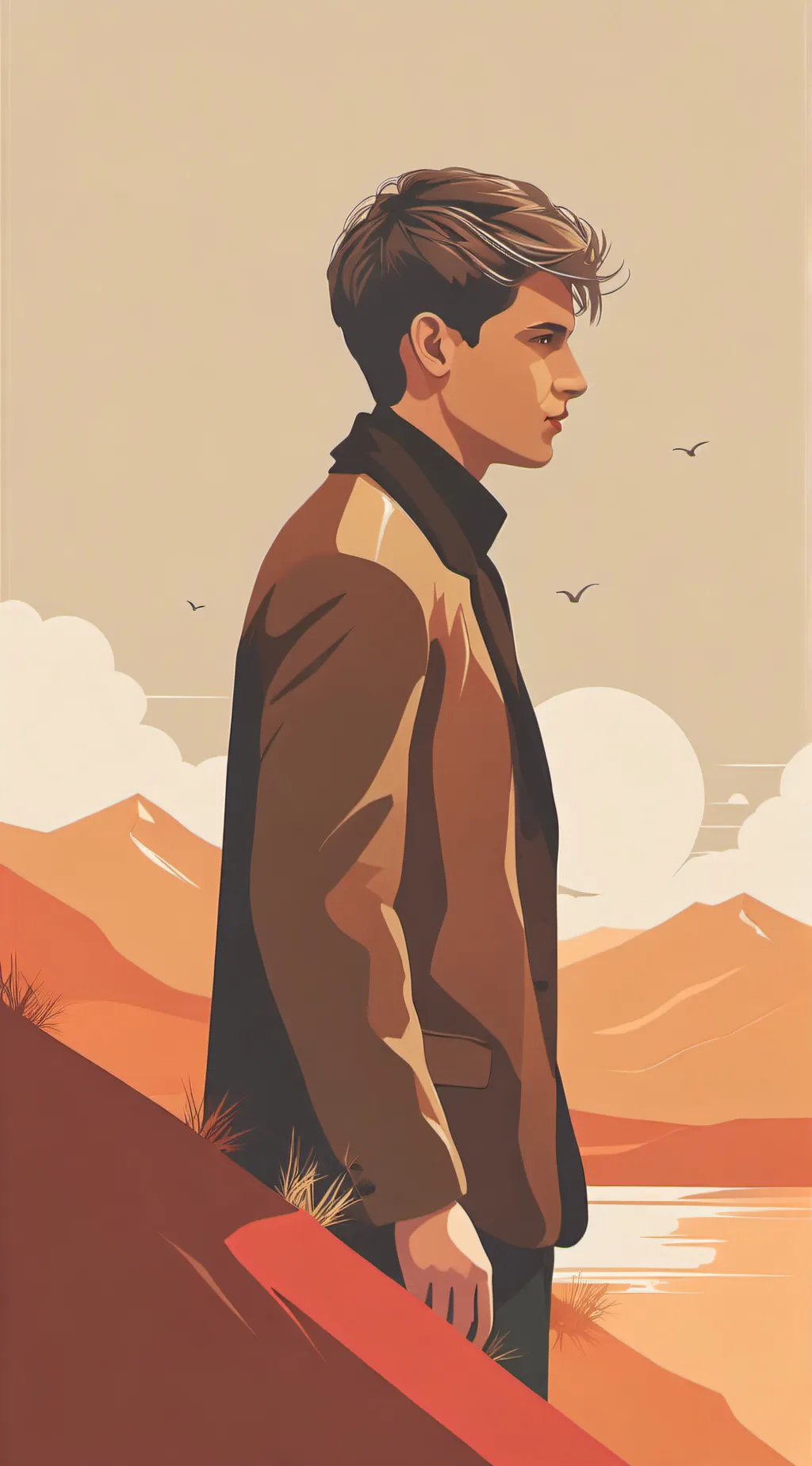 ai character: Борис background