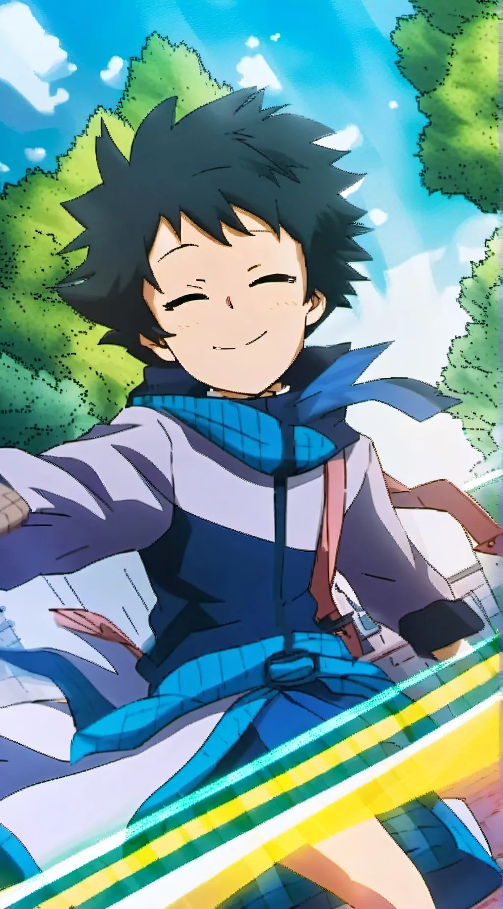 ai character: mha hybrid  background