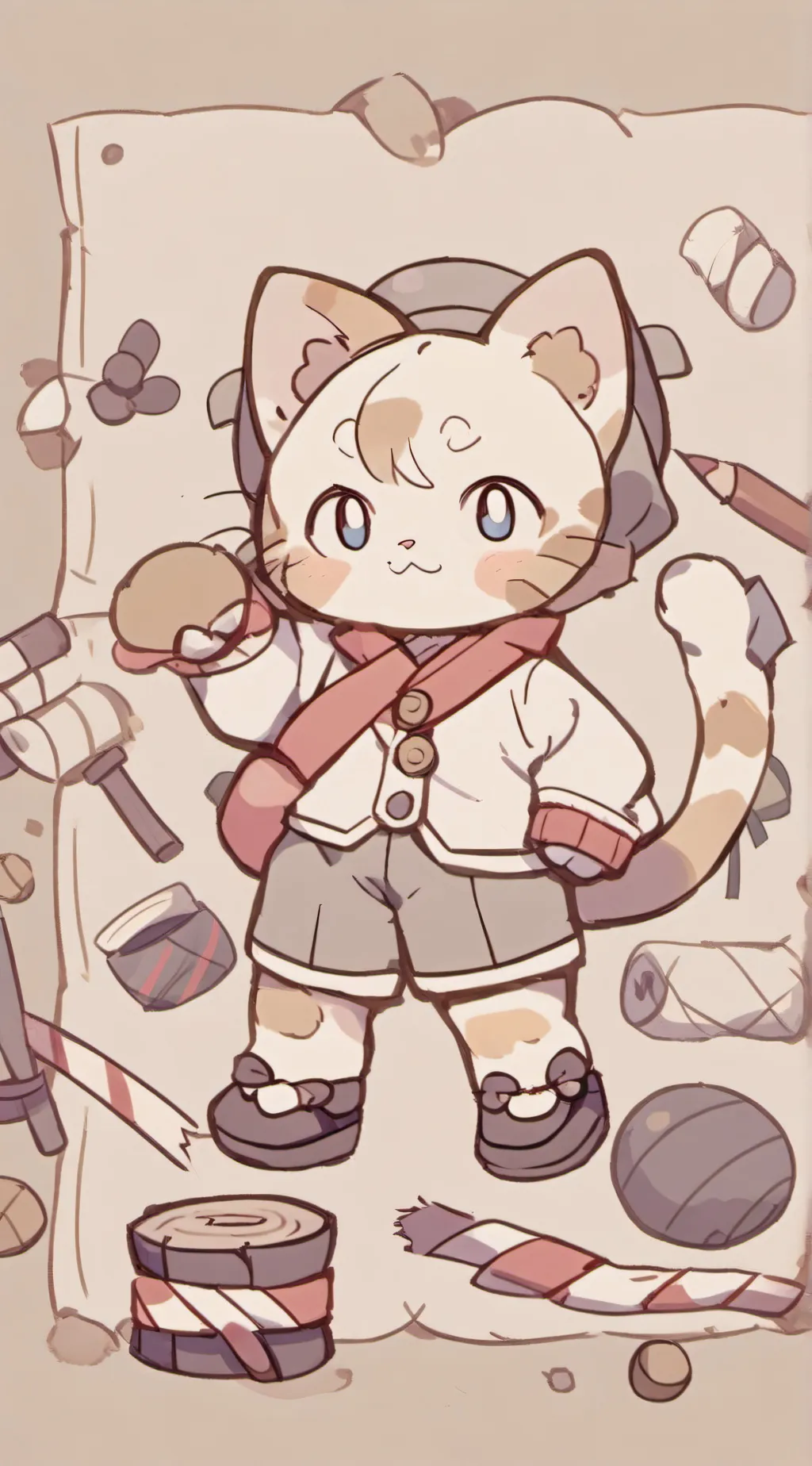 ai character: Dandy’s world+oc background