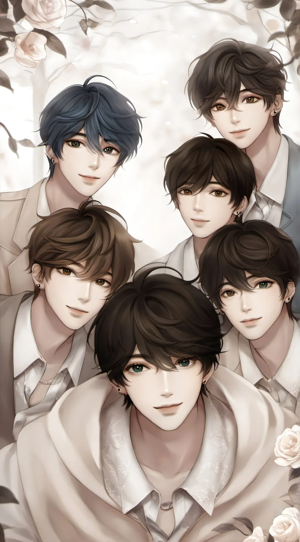 ai character: Jay,jai,jj,jax,nin background