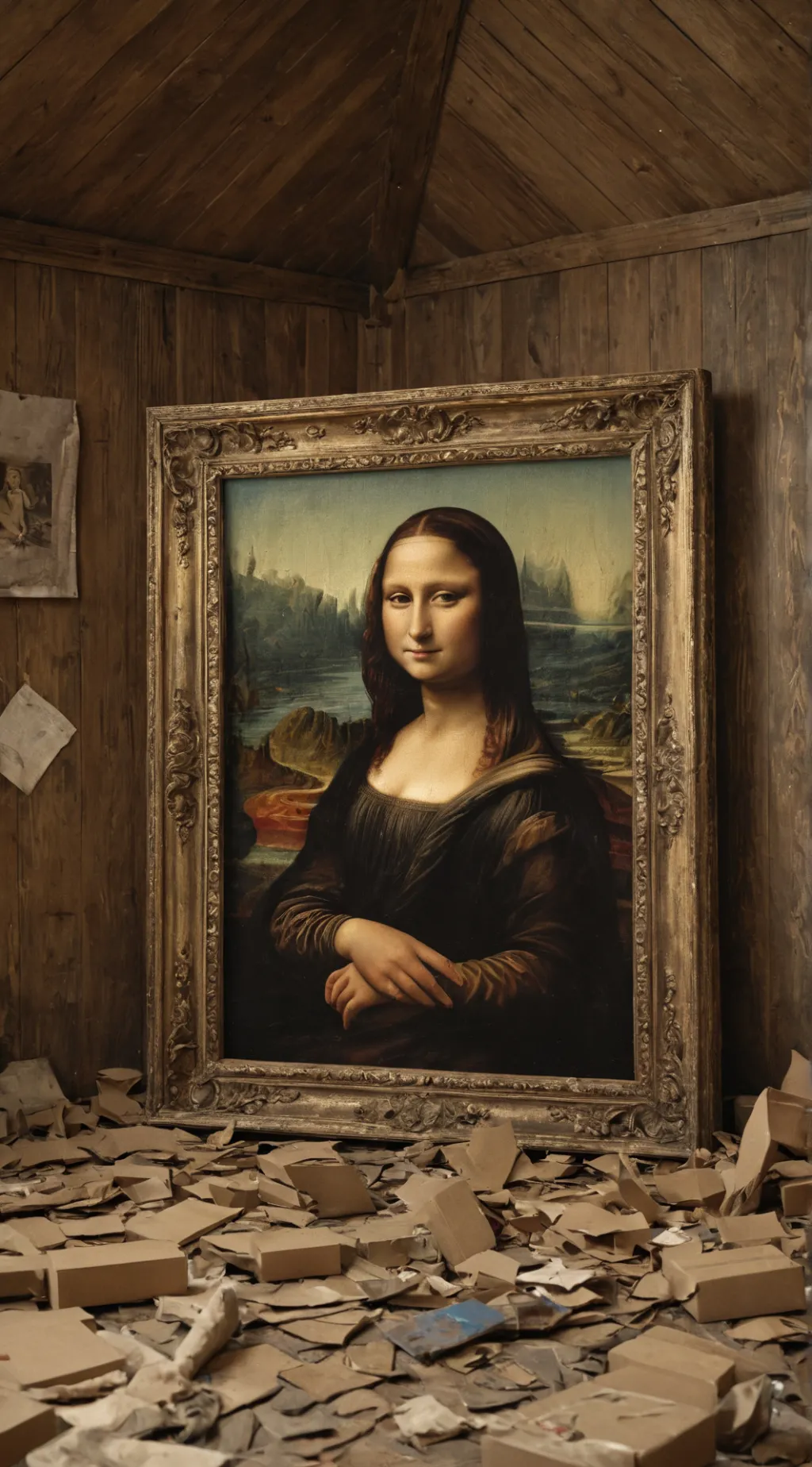 ai character: Mona Lisa Rec. background