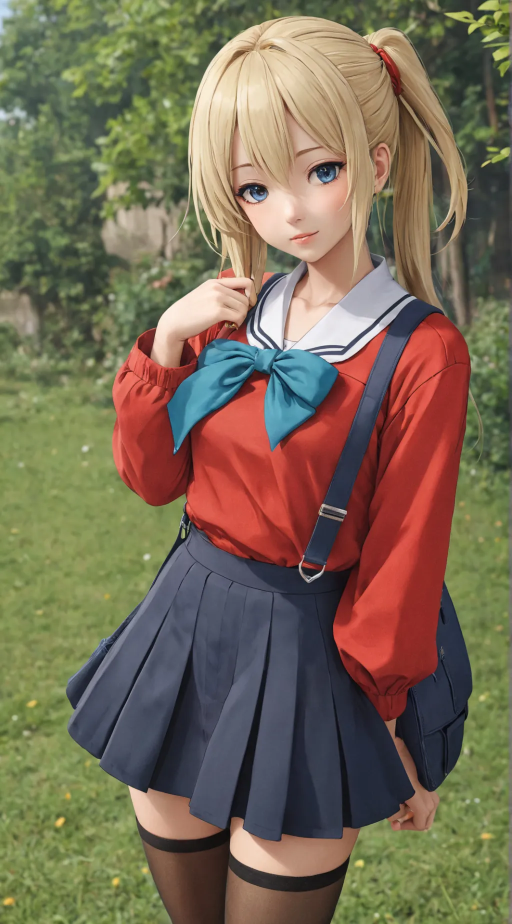 ai character: Luna background