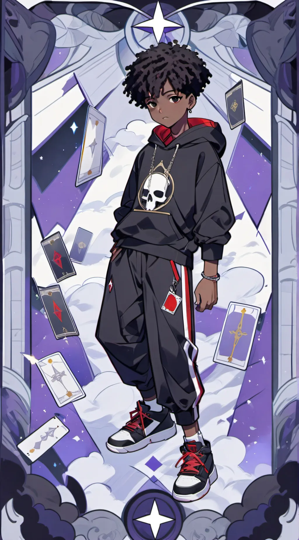 ai character: Kai background