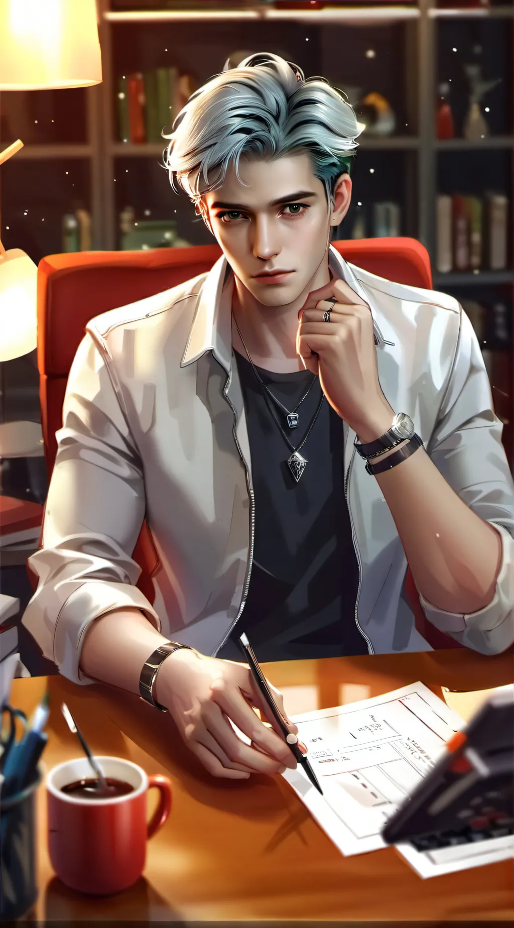 ai character: Chase background