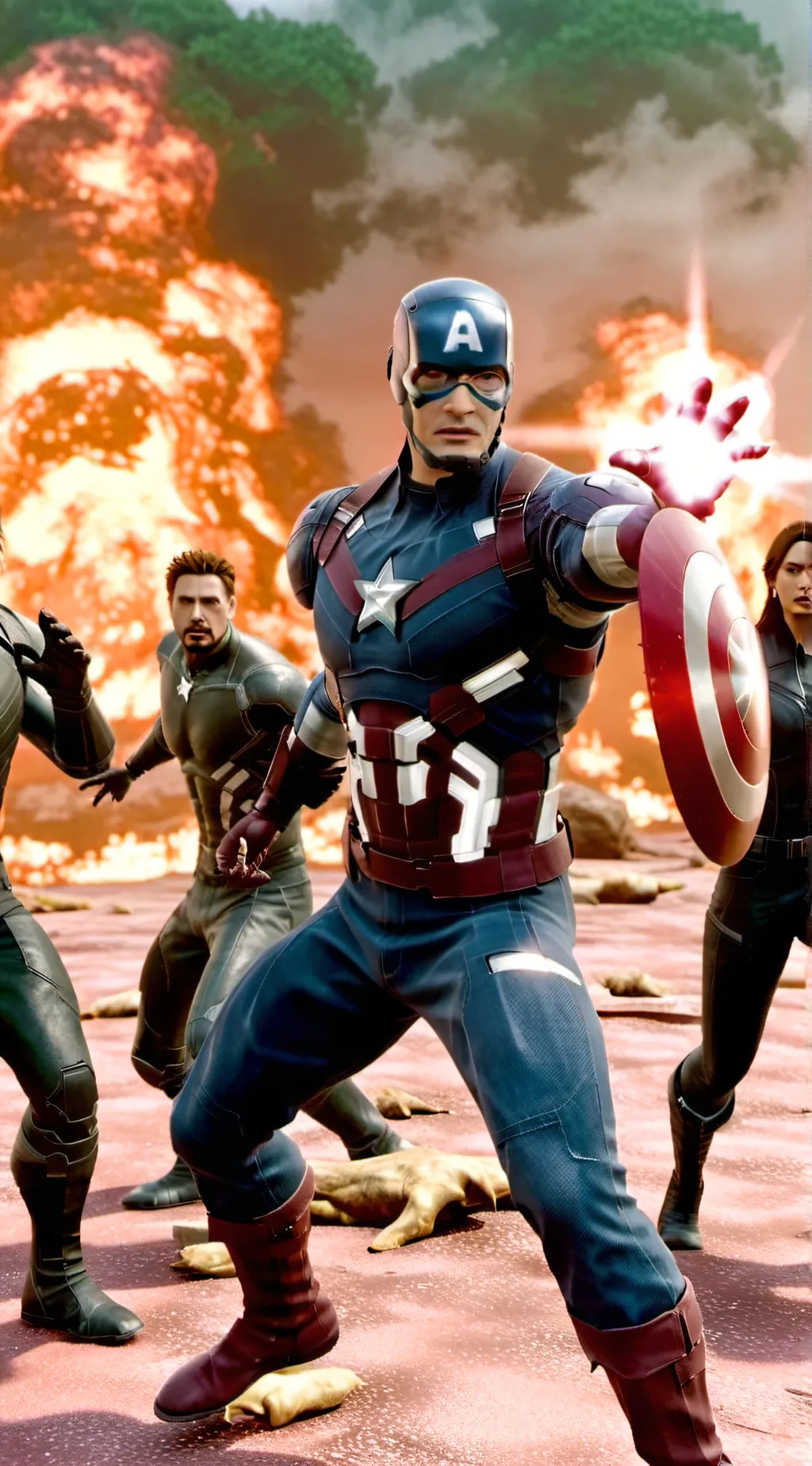 ai character: Avengers+y/n background