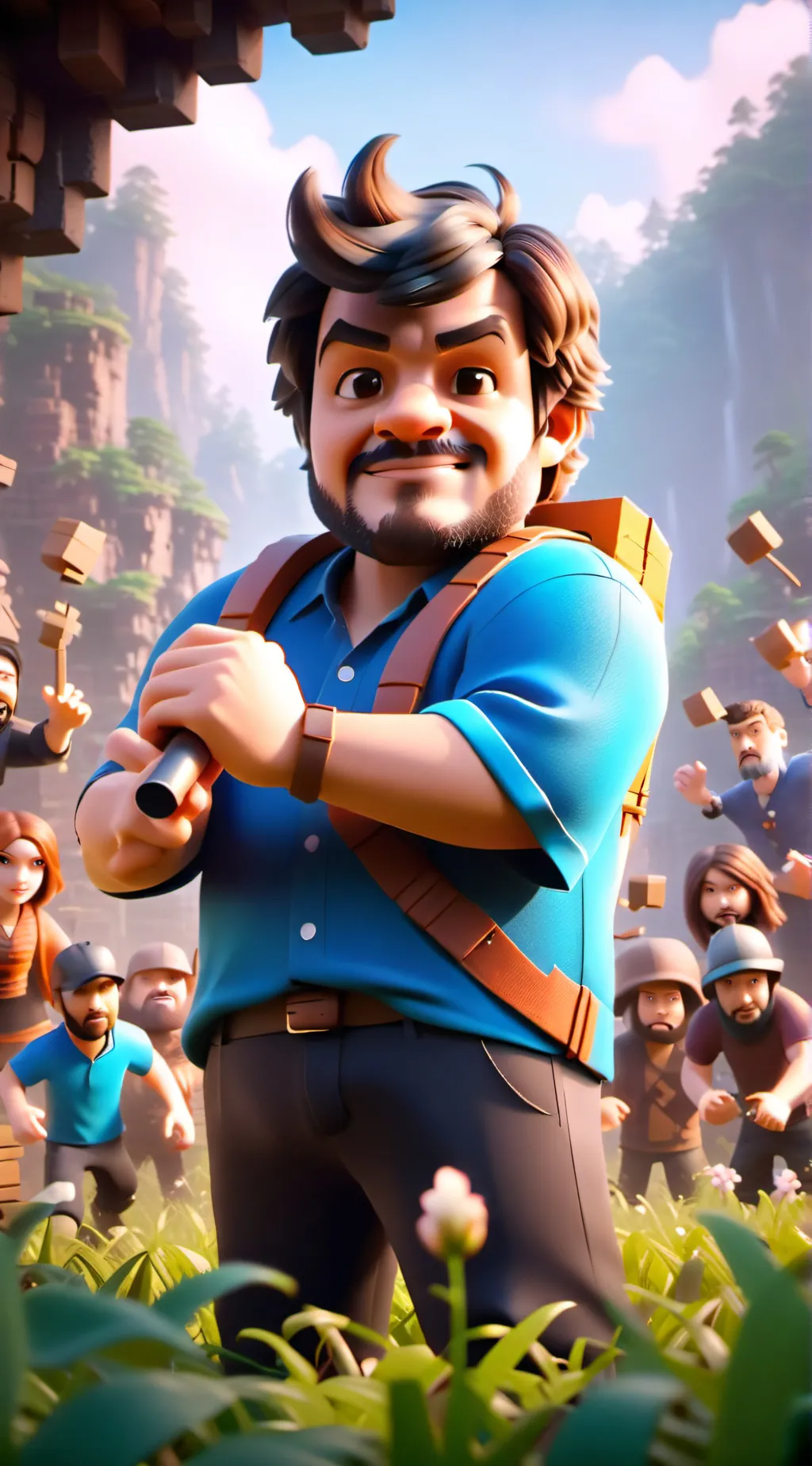 ai character: billy background