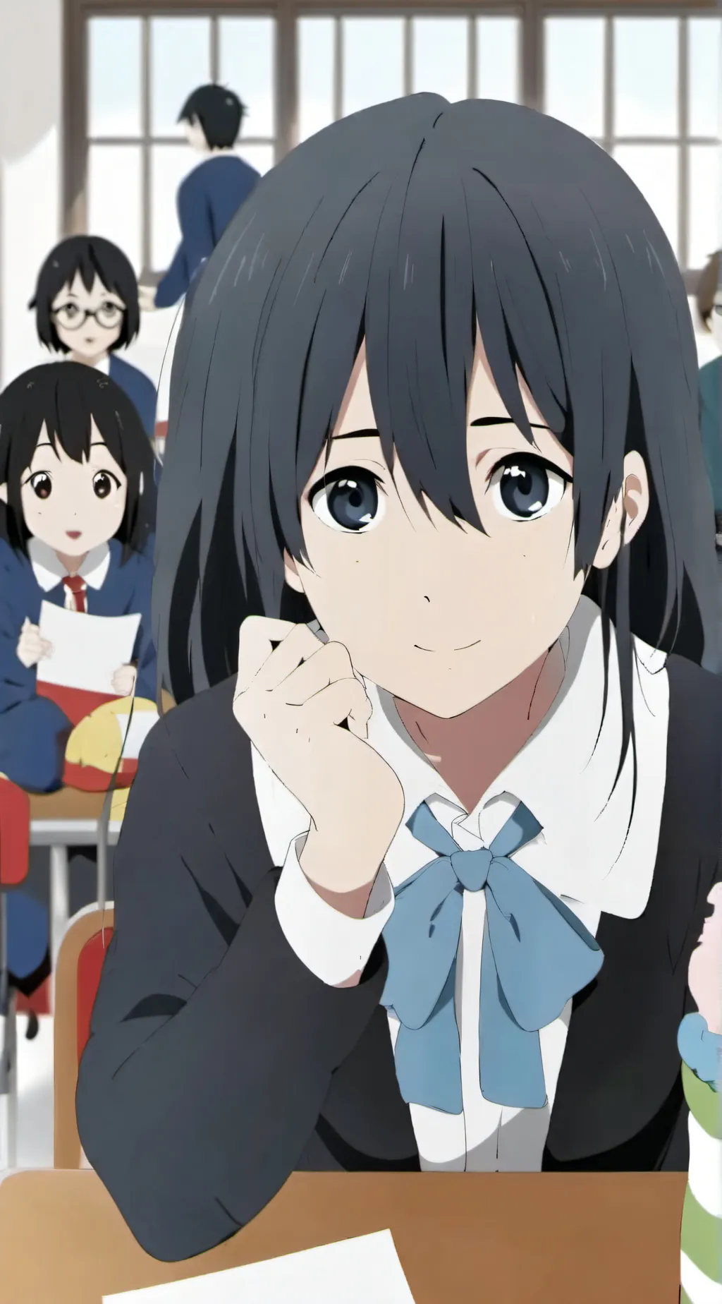 ai character: Deaf girl background