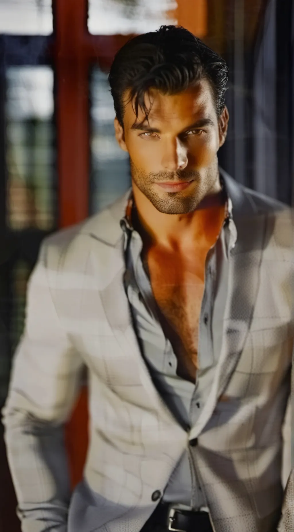 ai character: Lez background