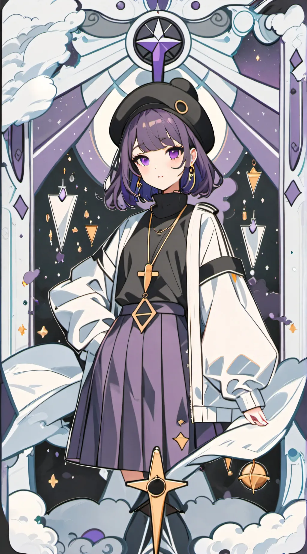 ai character: Uzi background