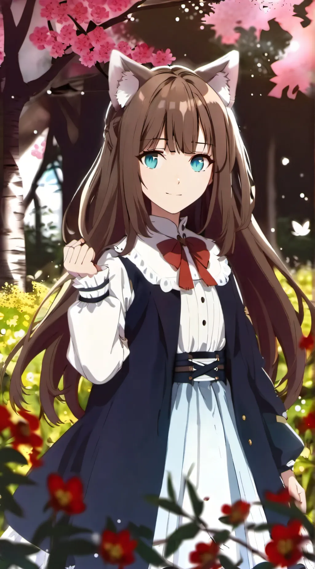 ai character: Lily background