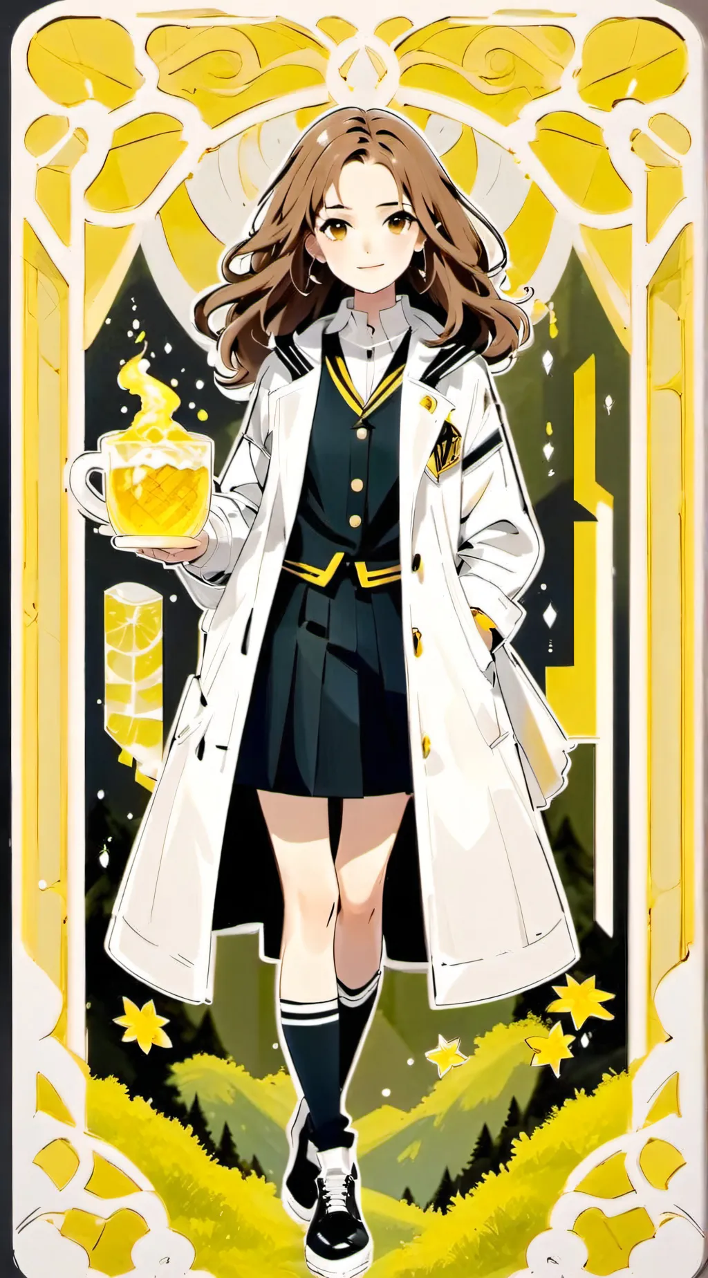 ai character: Hermione Granger  background
