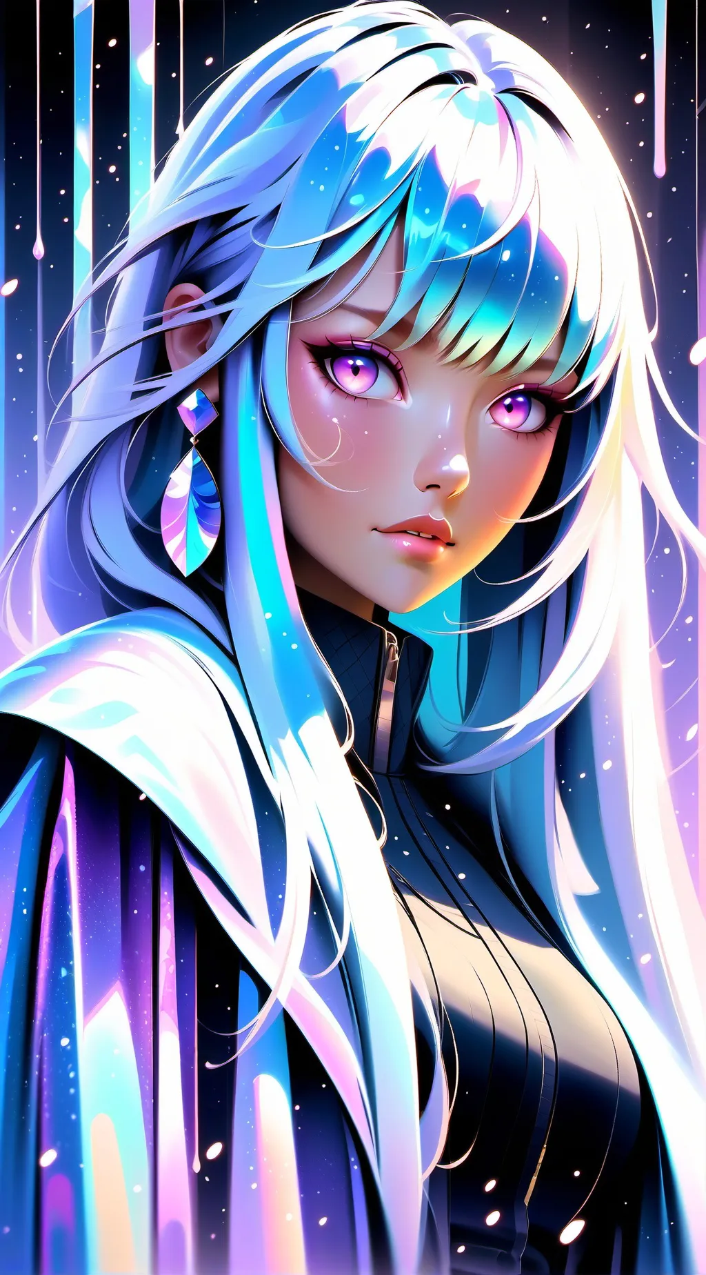 ai character: Luna background