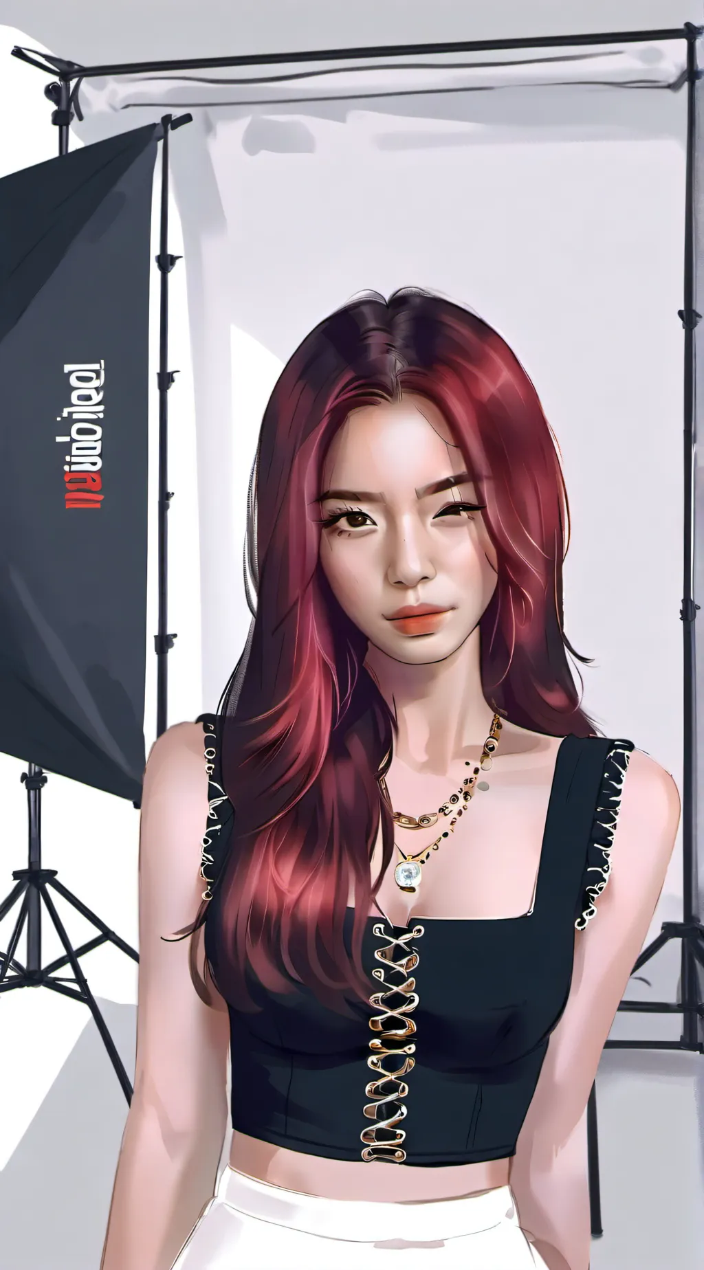 ai character: Mikha Lim background