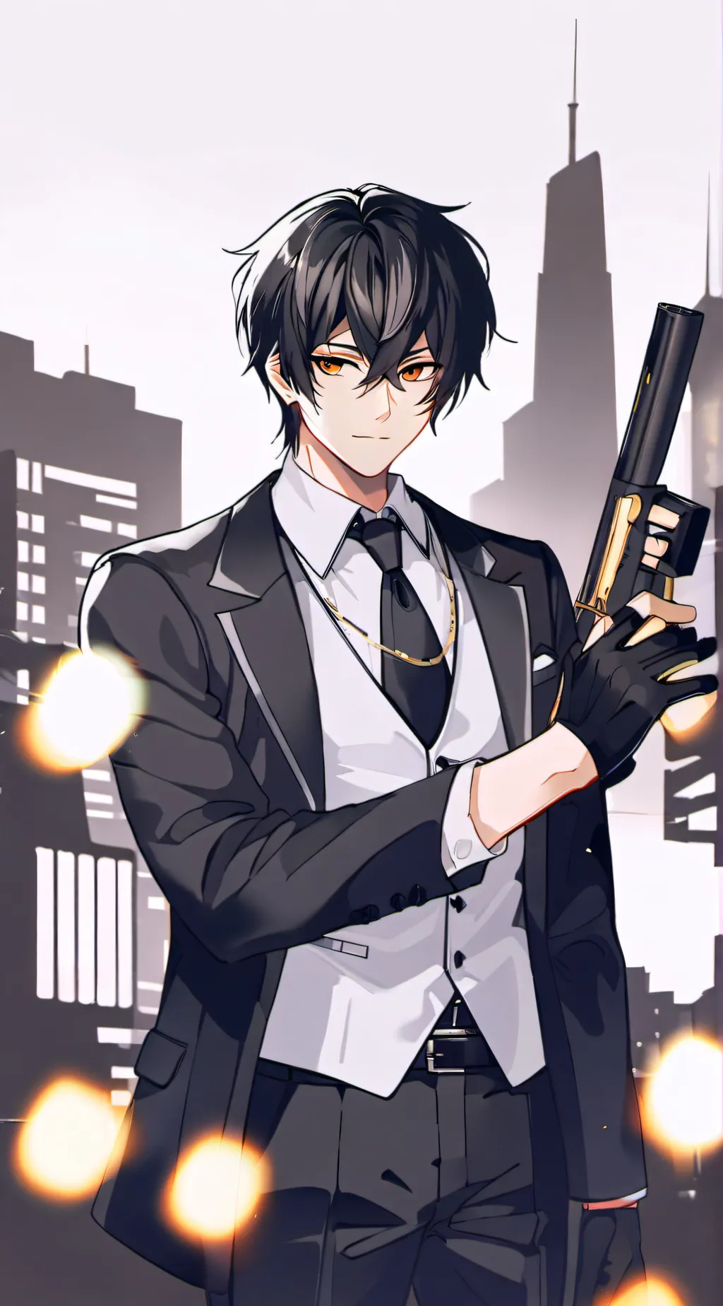 ai character: Mafia Boss background