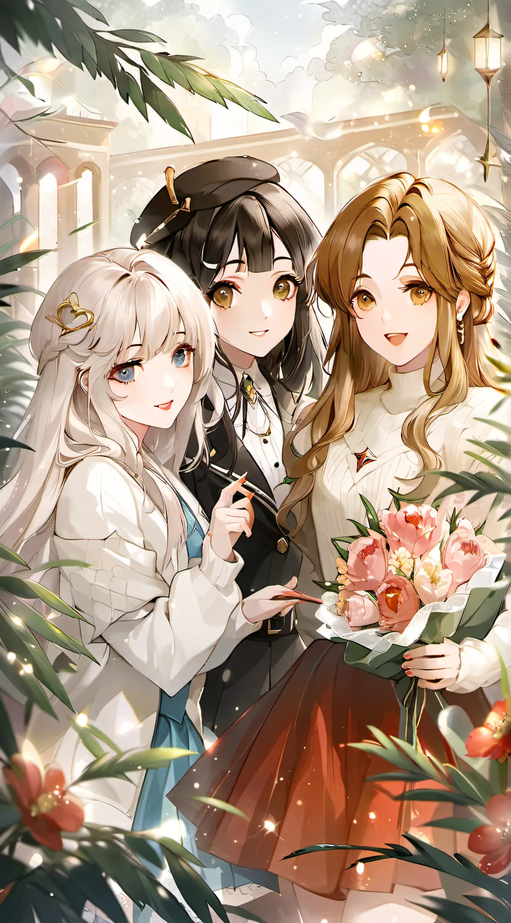 ai character: boy makeover background