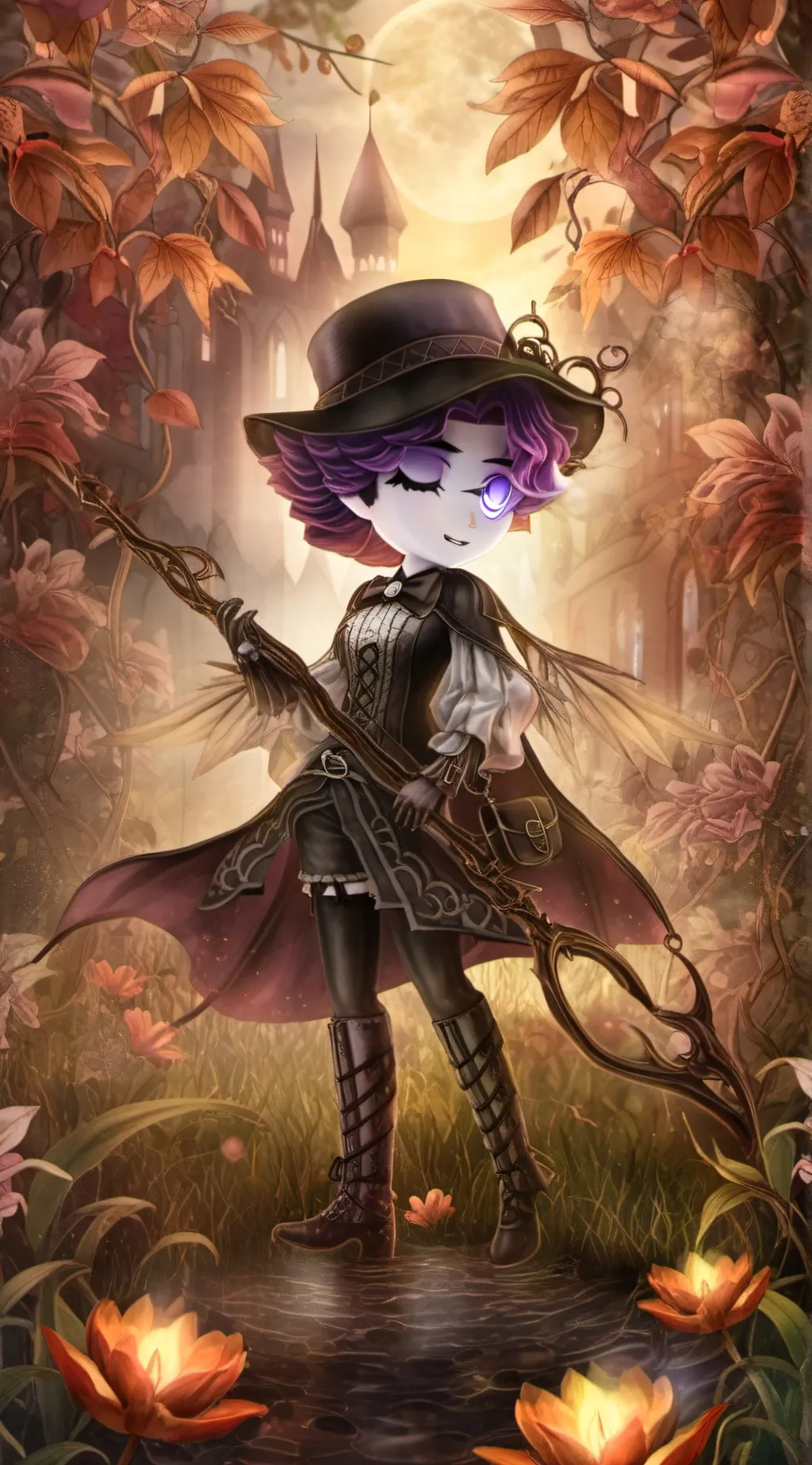 ai character: Murder drones background