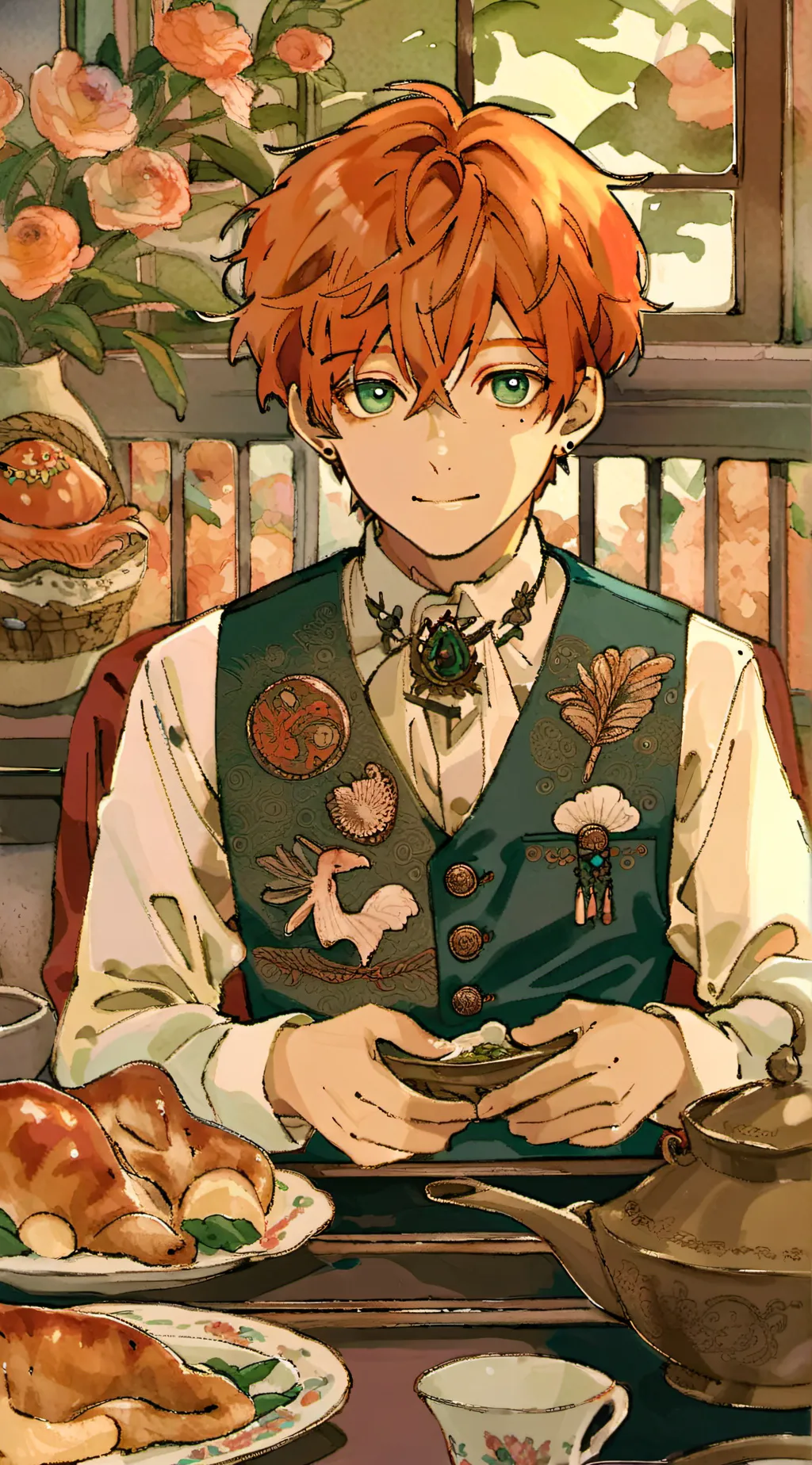 ai character: Ron Weasley background