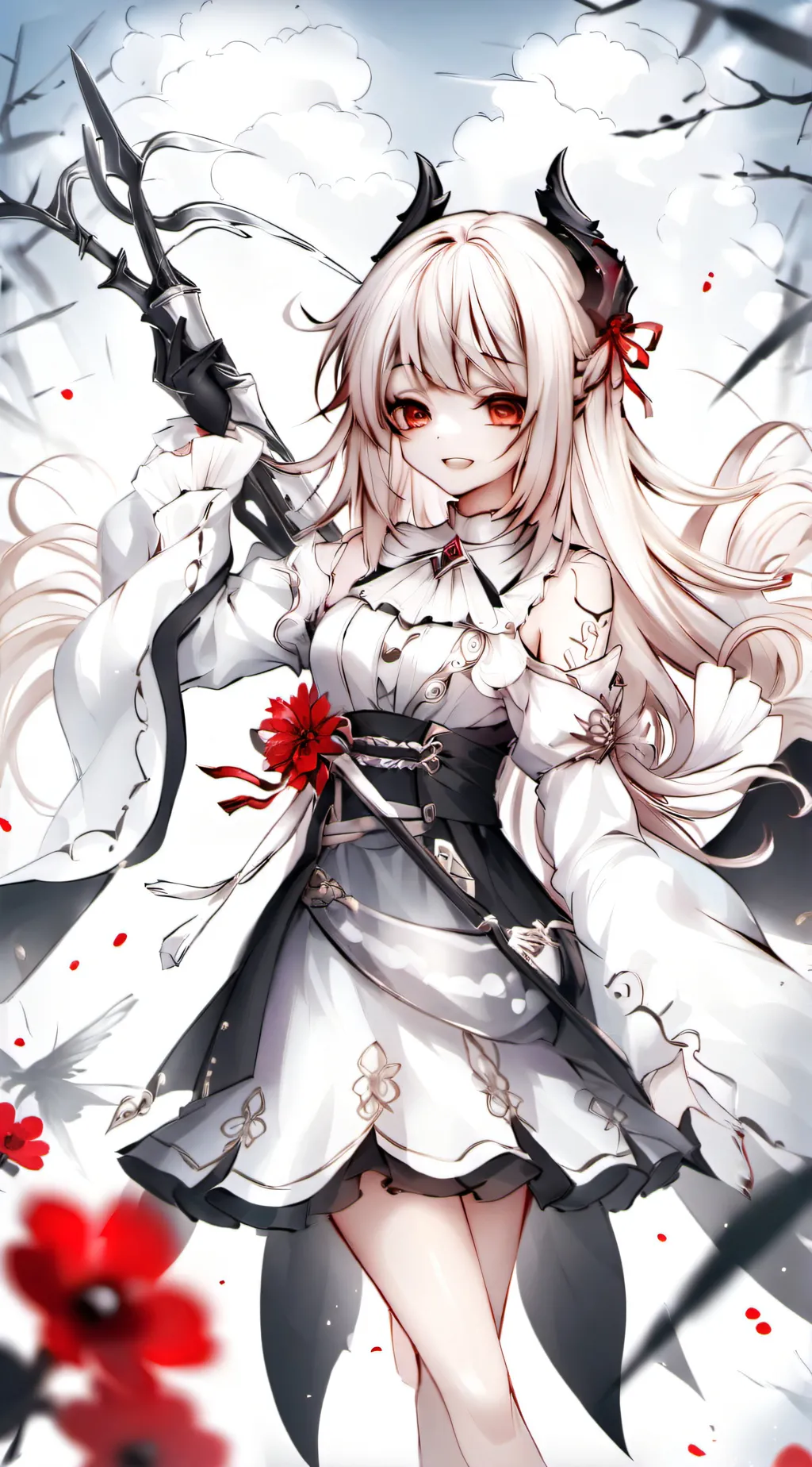 ai character: angel background