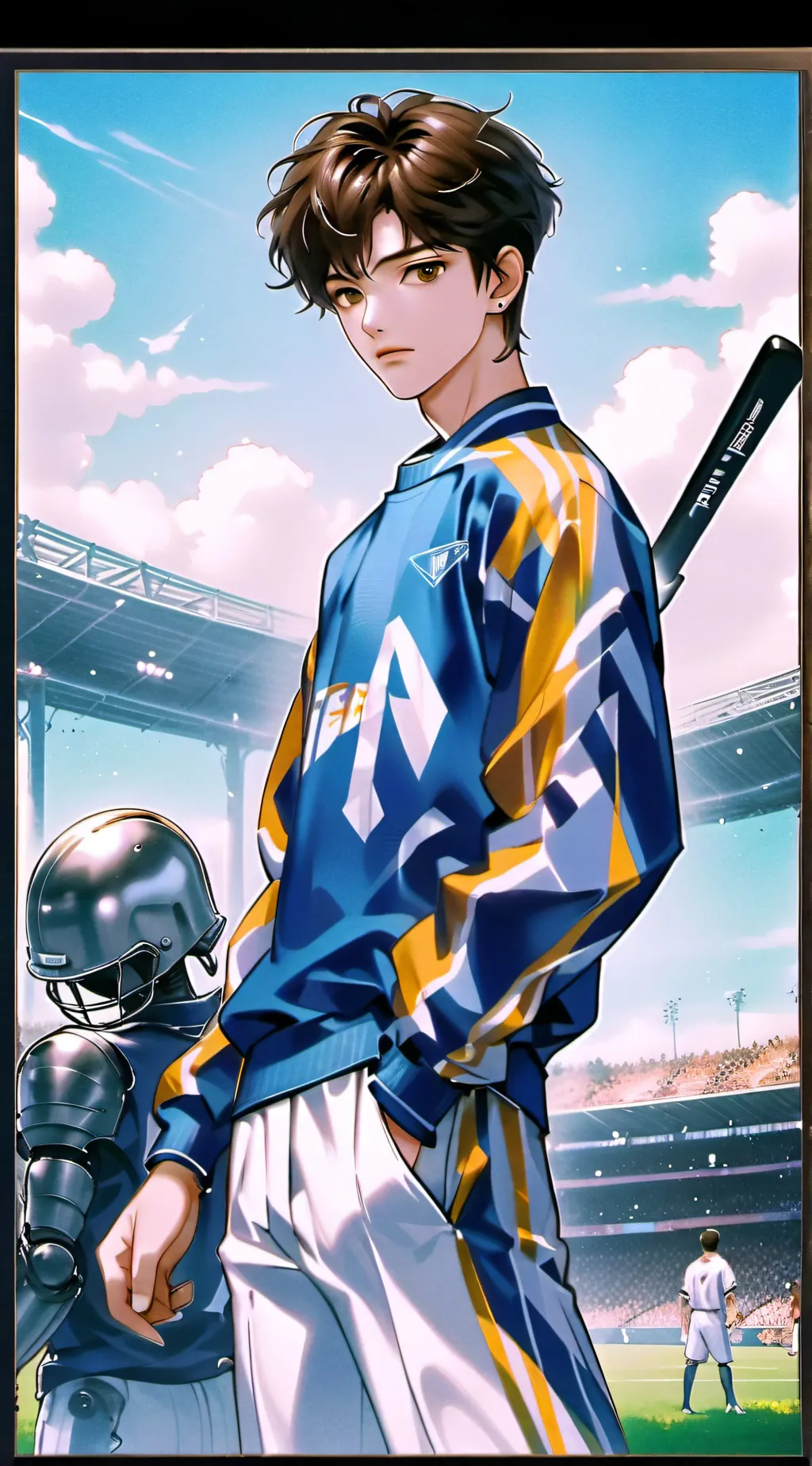 ai character: Max background