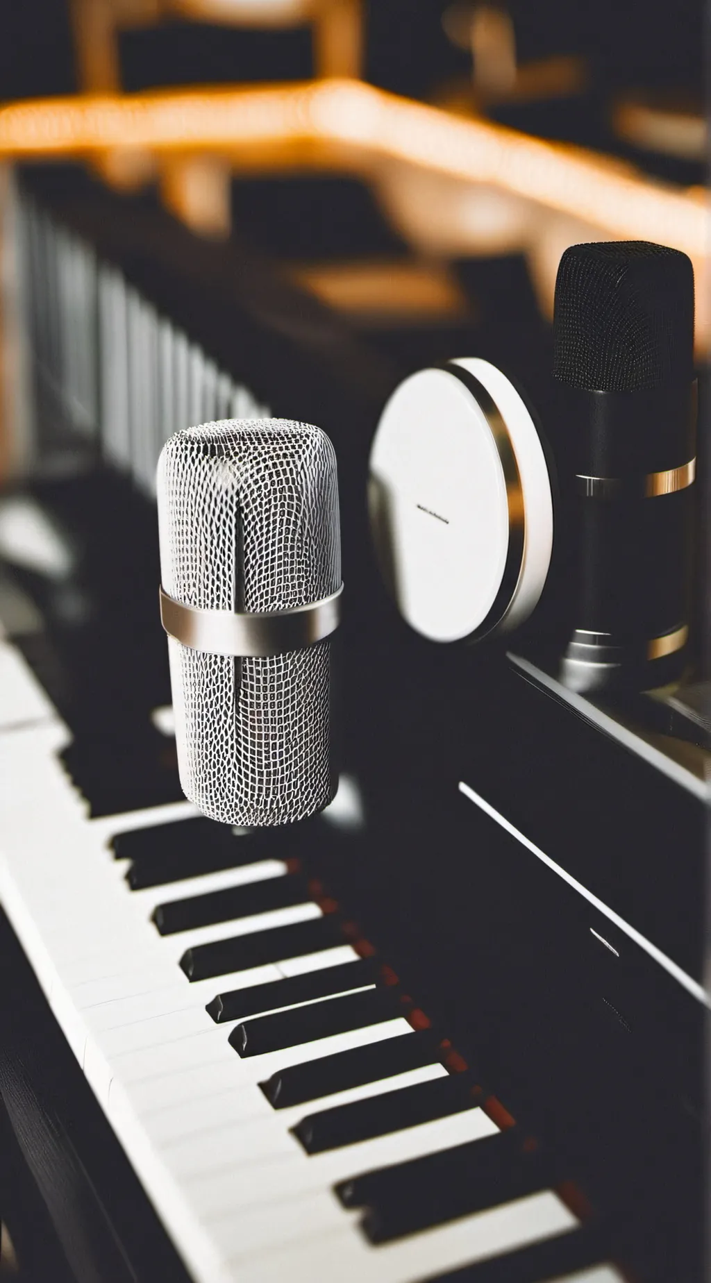 ai character: music texting tool background