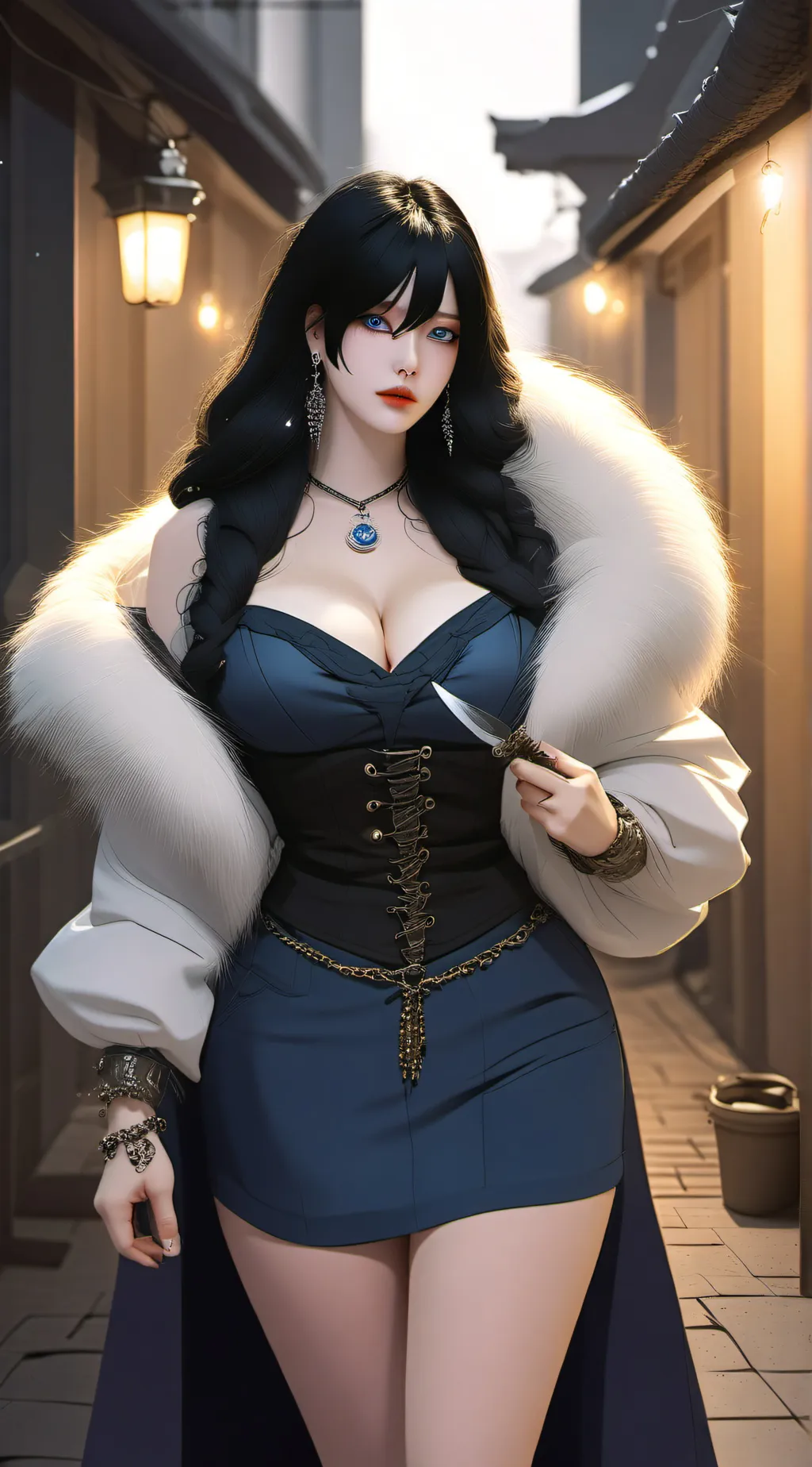 ai character: Miss Emi background