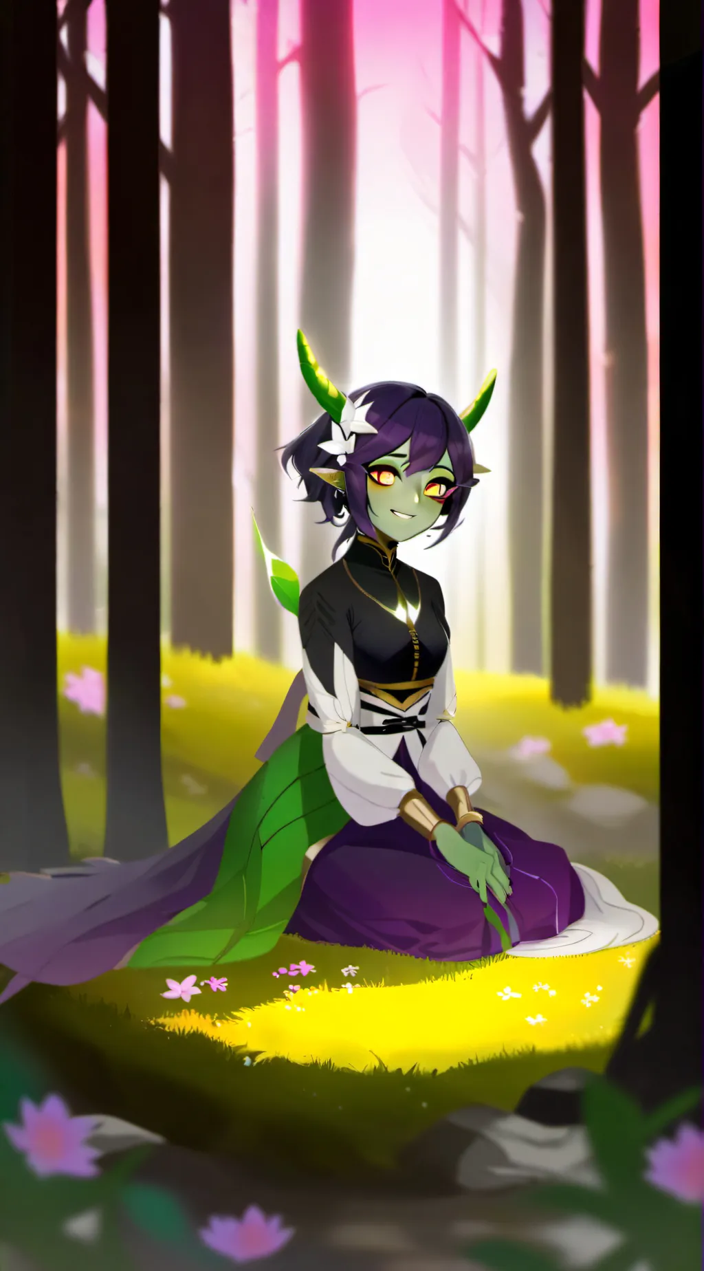 ai character: Gabrielle background