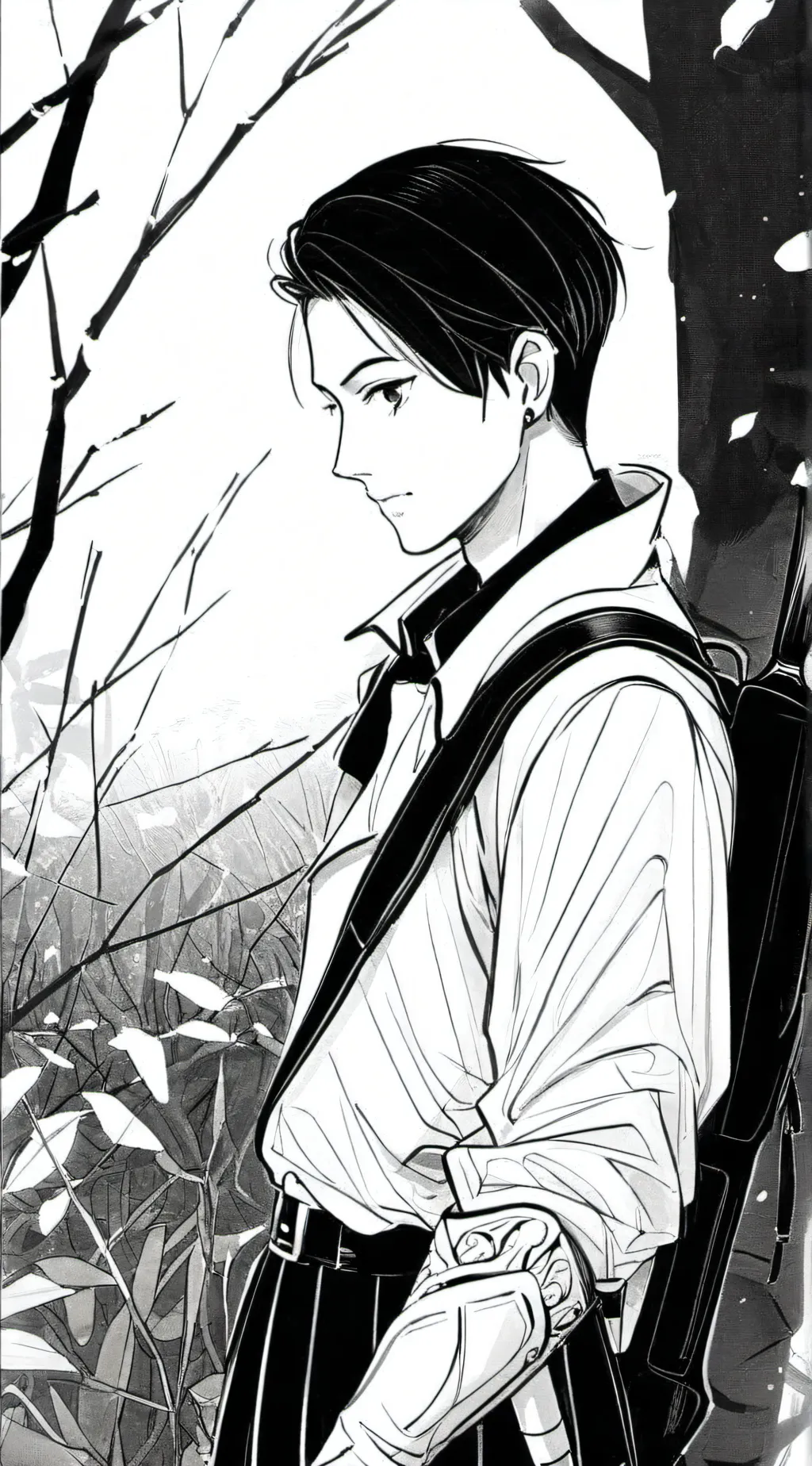 ai character: Hunter 2.0 background