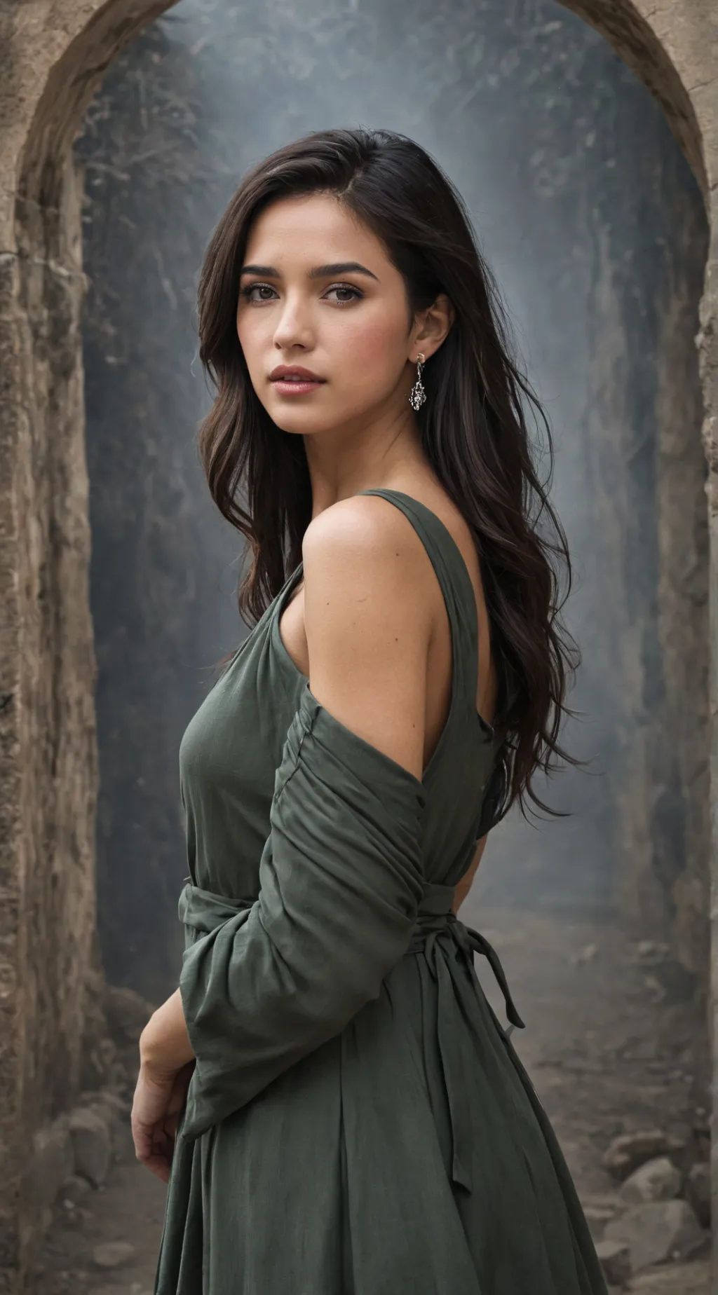 ai character: Help girl background