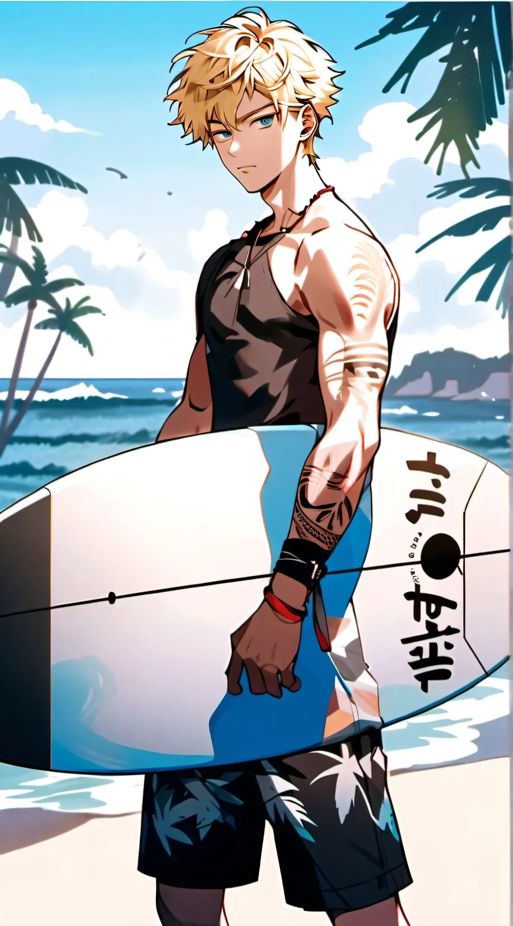 ai character: Luc background