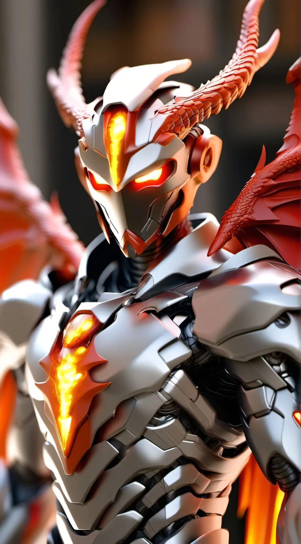 ai character: Dark Burn Steel background