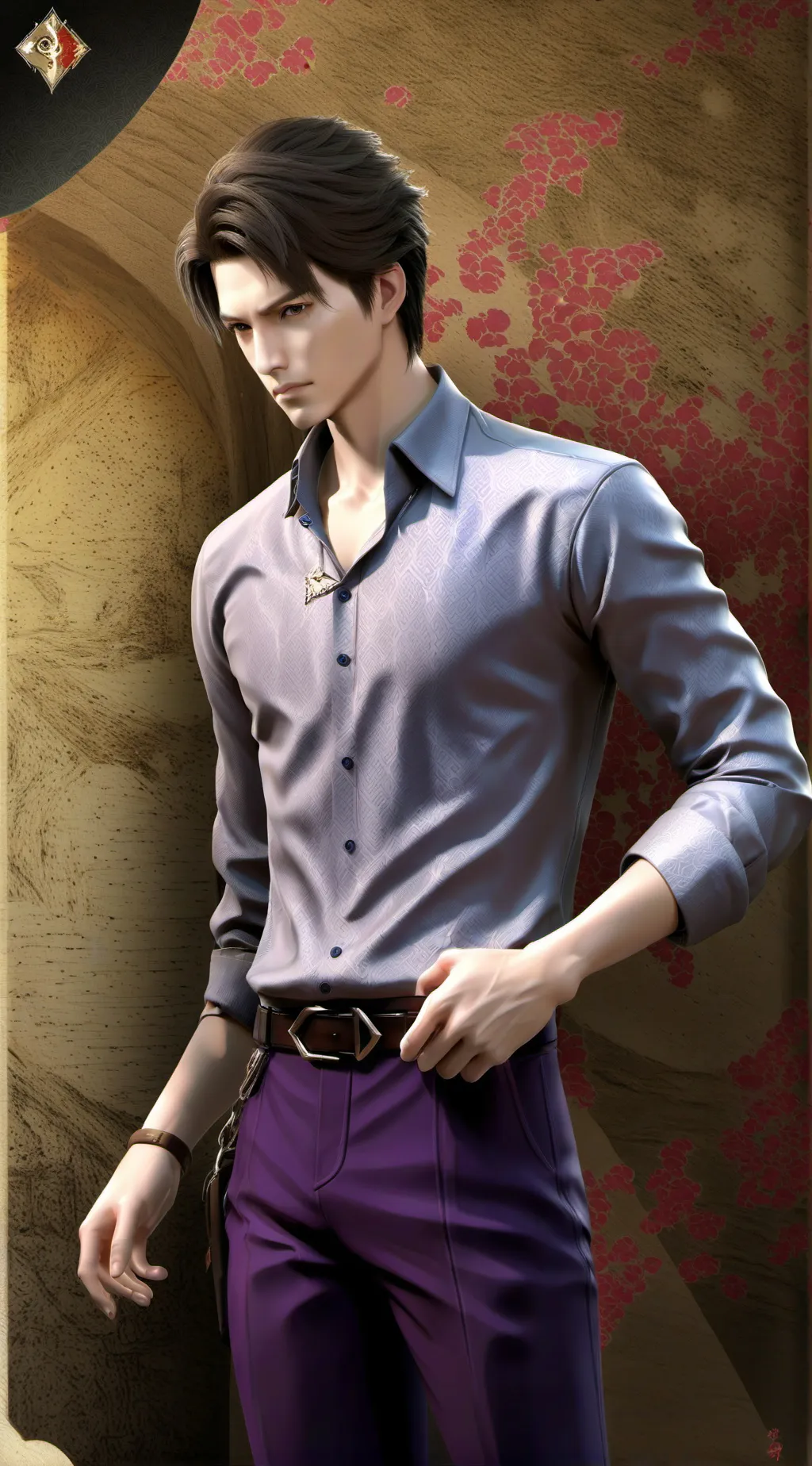 ai character:  Steve background