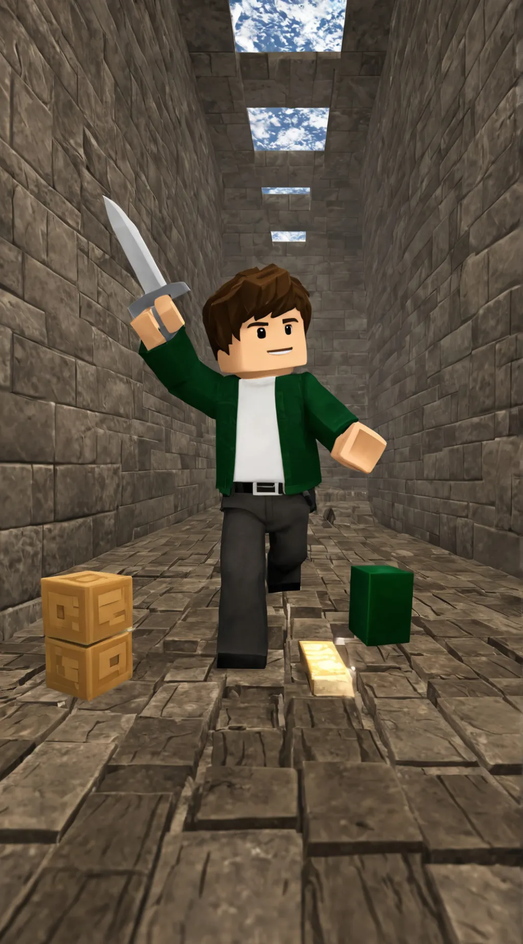 ai character: Roblox background