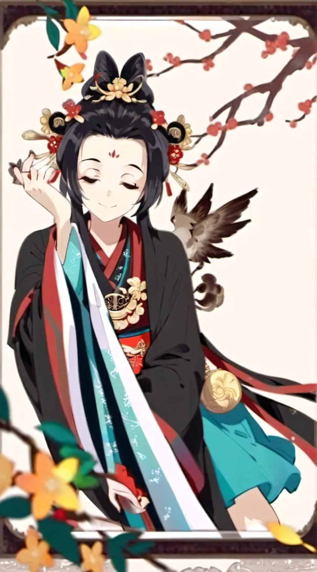 ai character: Sanemi x Kanae 2 background