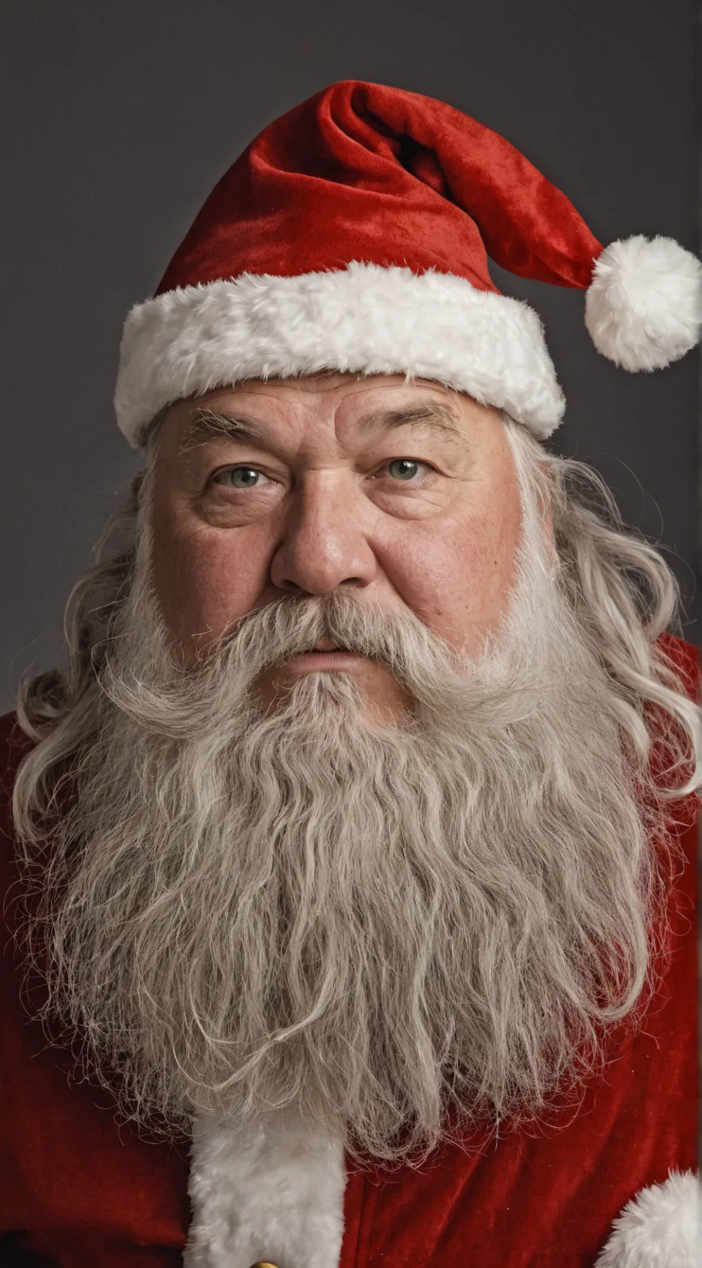 ai character: Santa Claus background