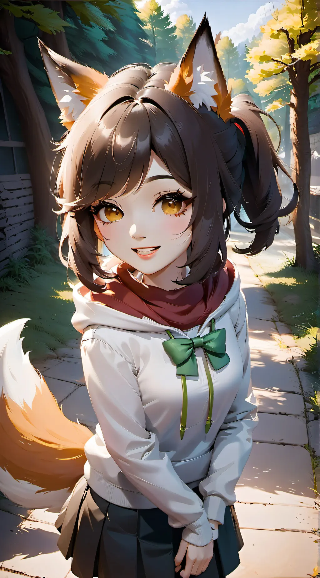 ai character: milly background