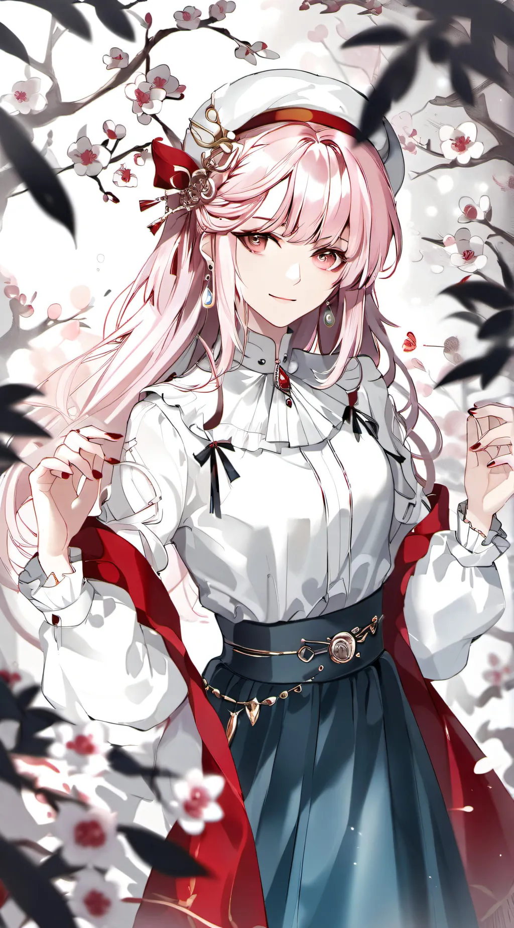 ai character: Your pregnant  background