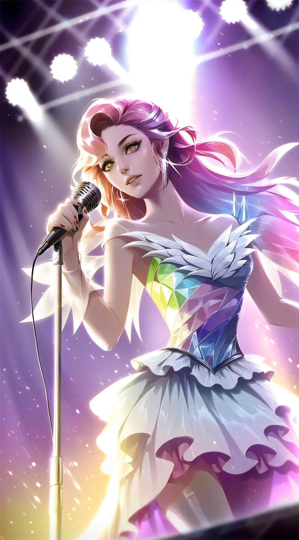 ai character: Pop-star SIM 🌟 background