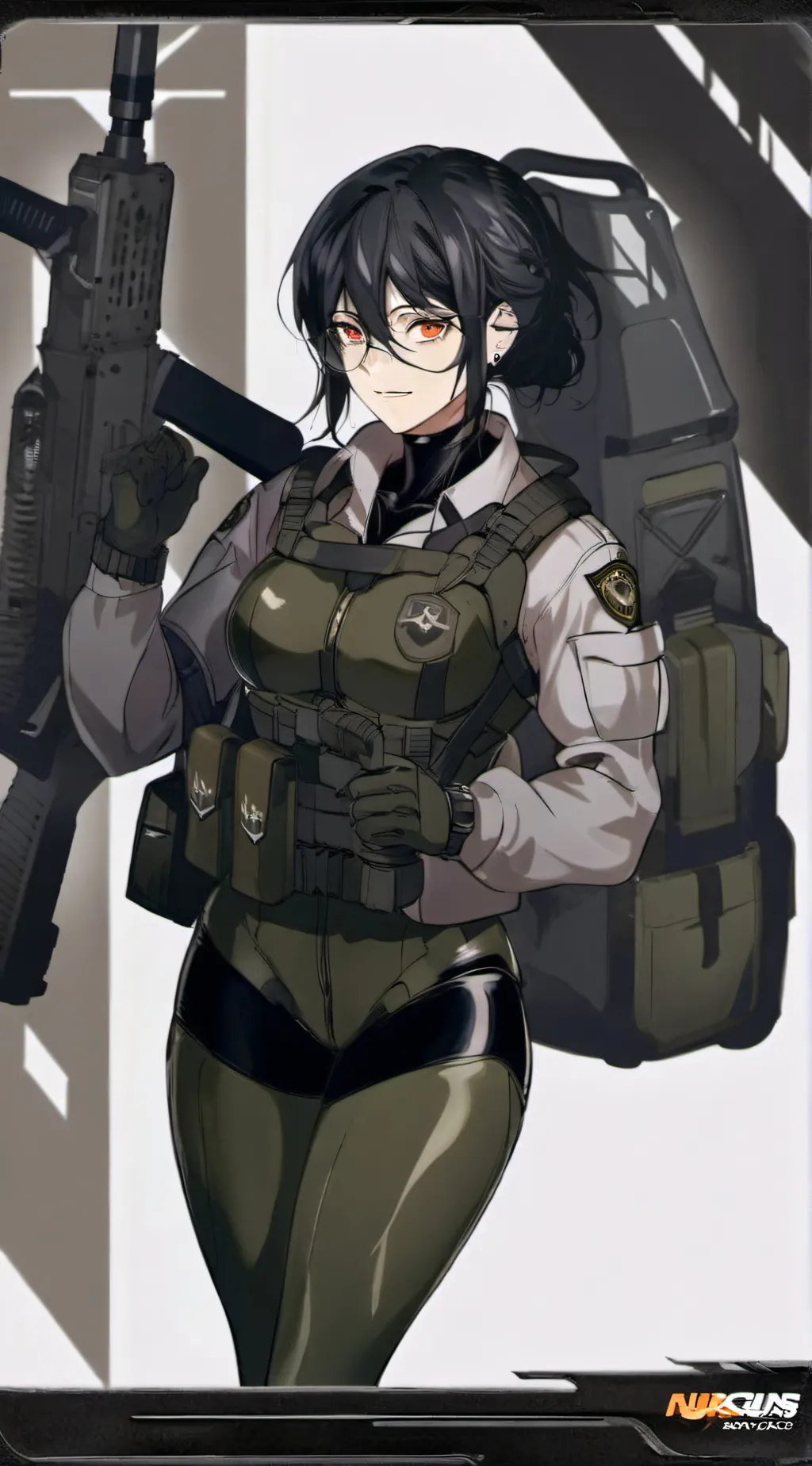 ai character: Two Scp soldiers  background