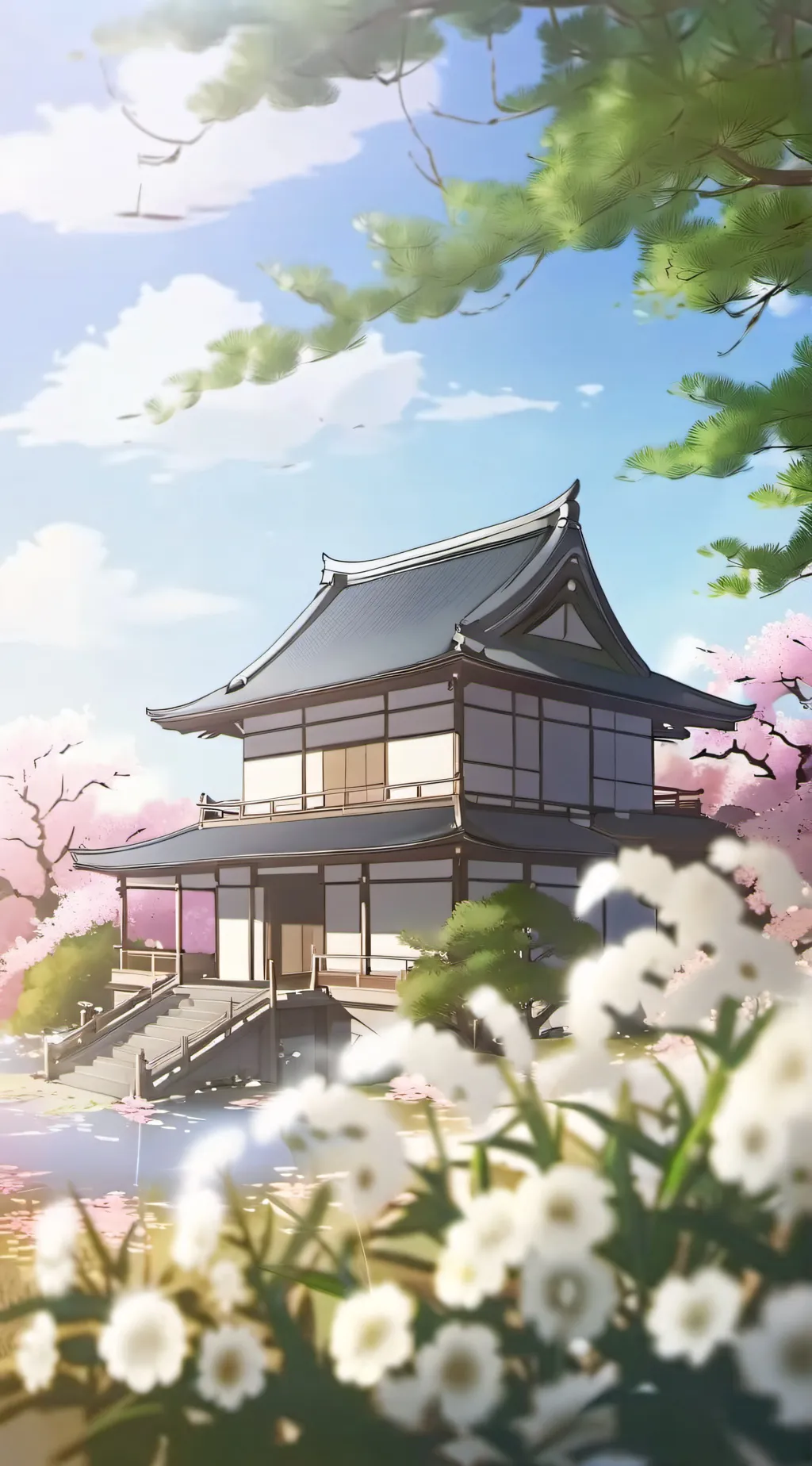 ai character: ds sleepover background