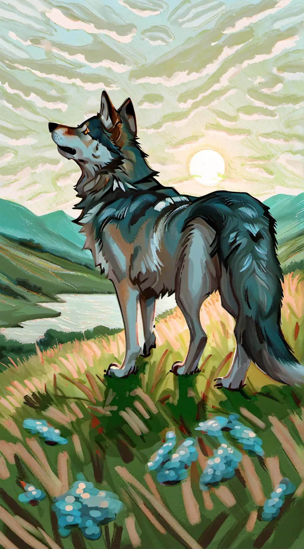 ai character: Riverside  background