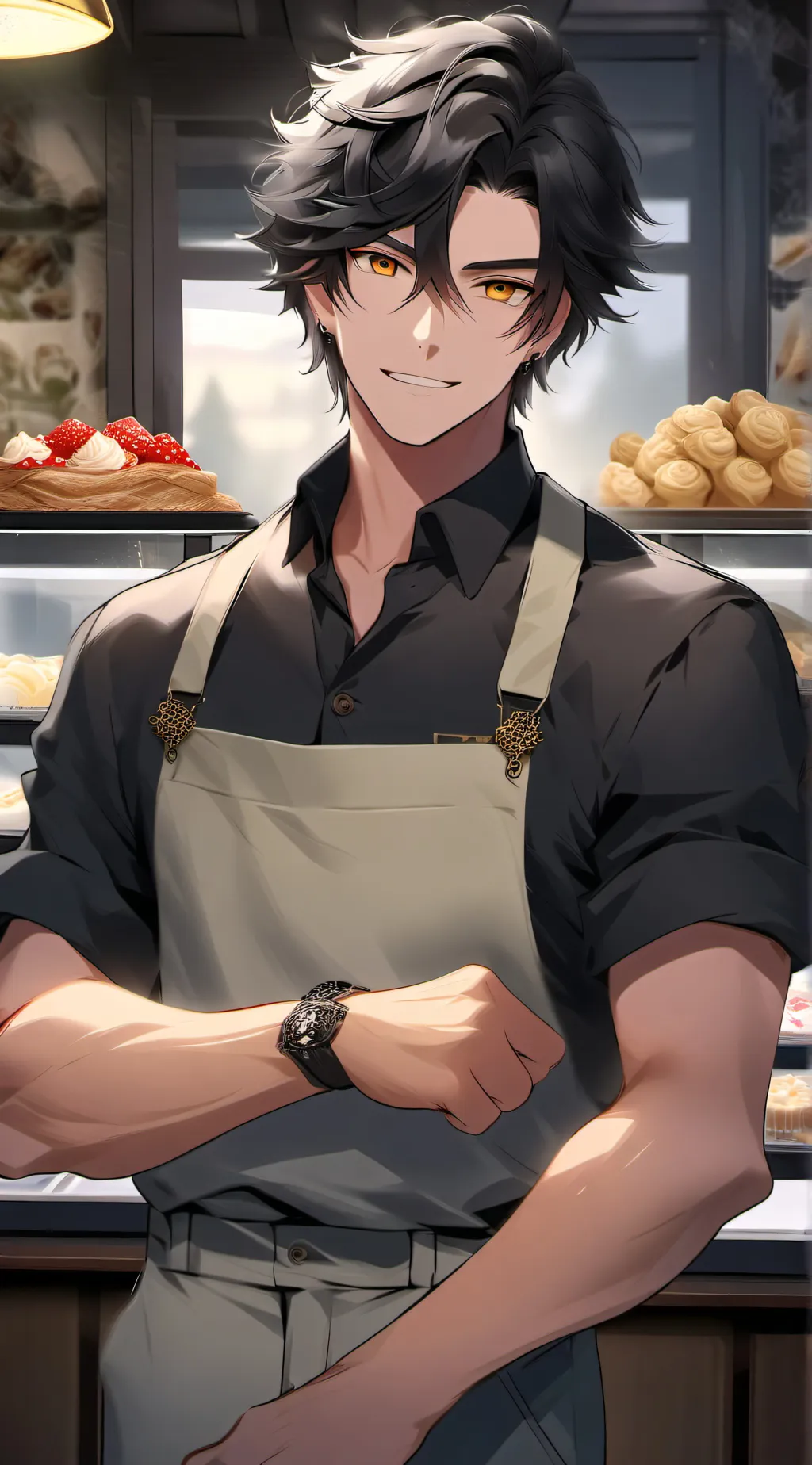 ai character: Sebastian background