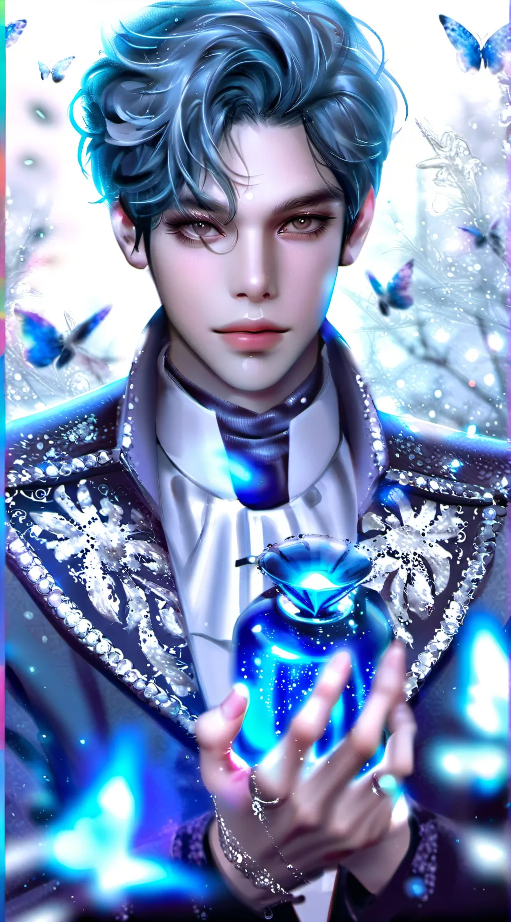 ai character: lily and leo background