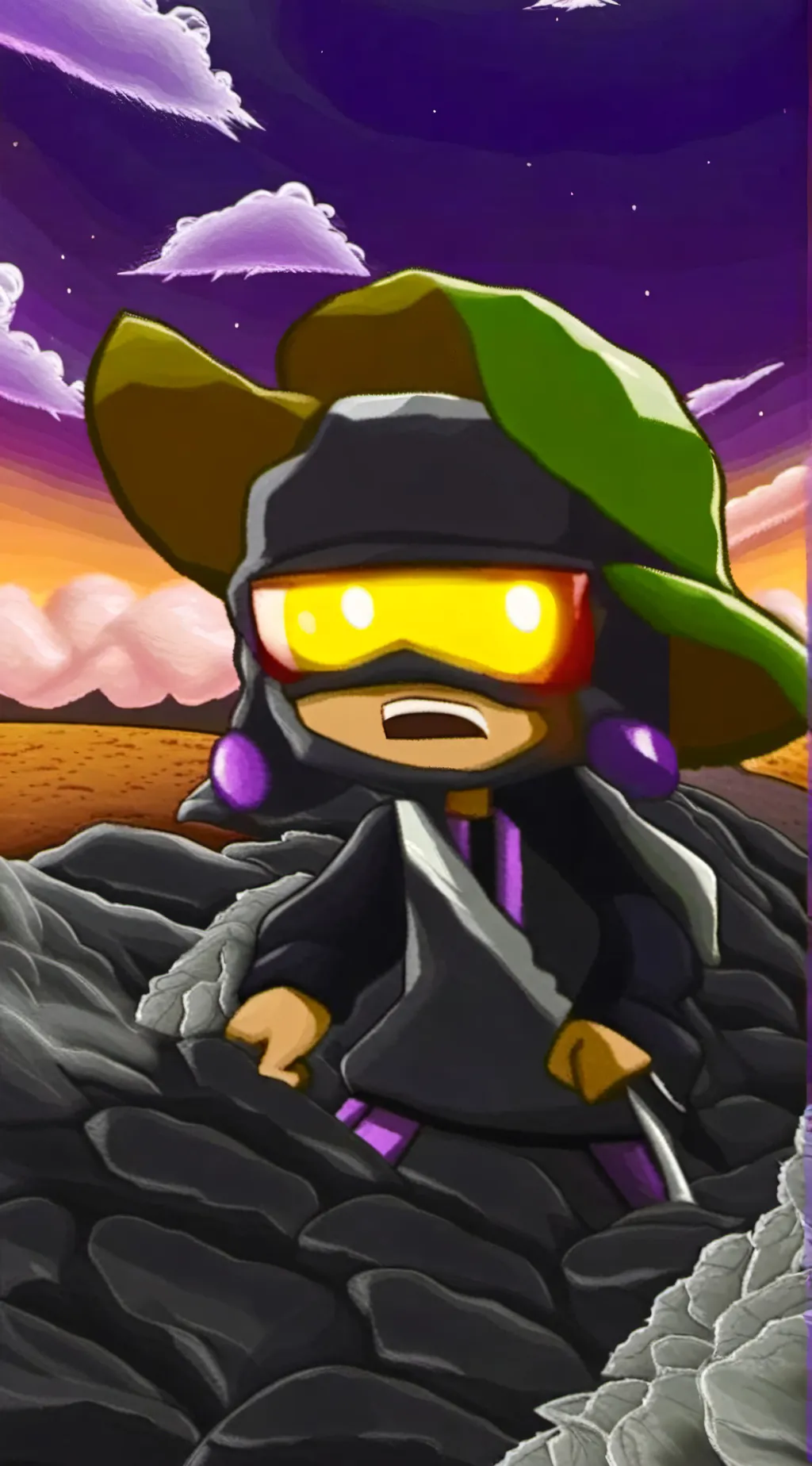 ai character: Moonguy background