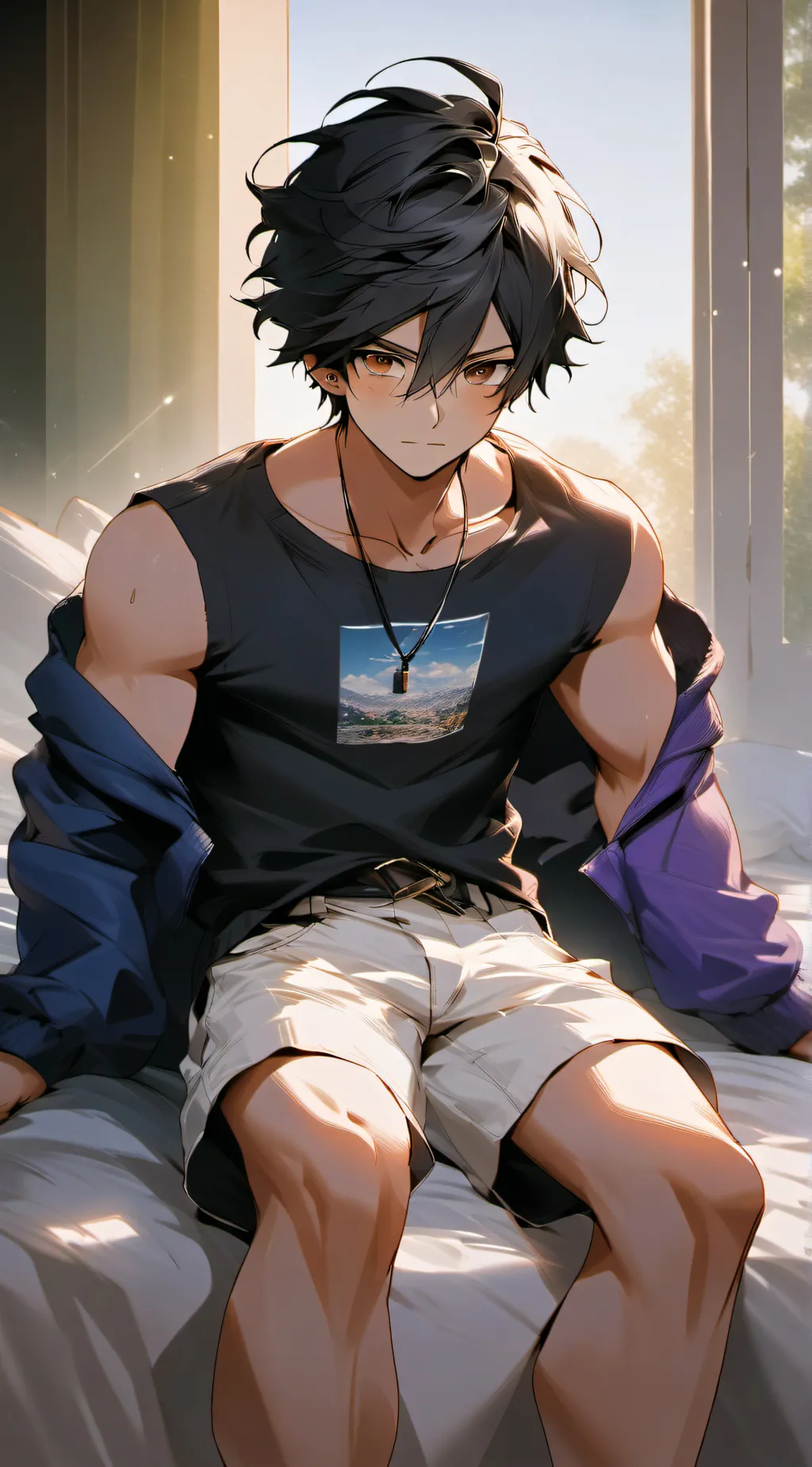 ai character: Zach background