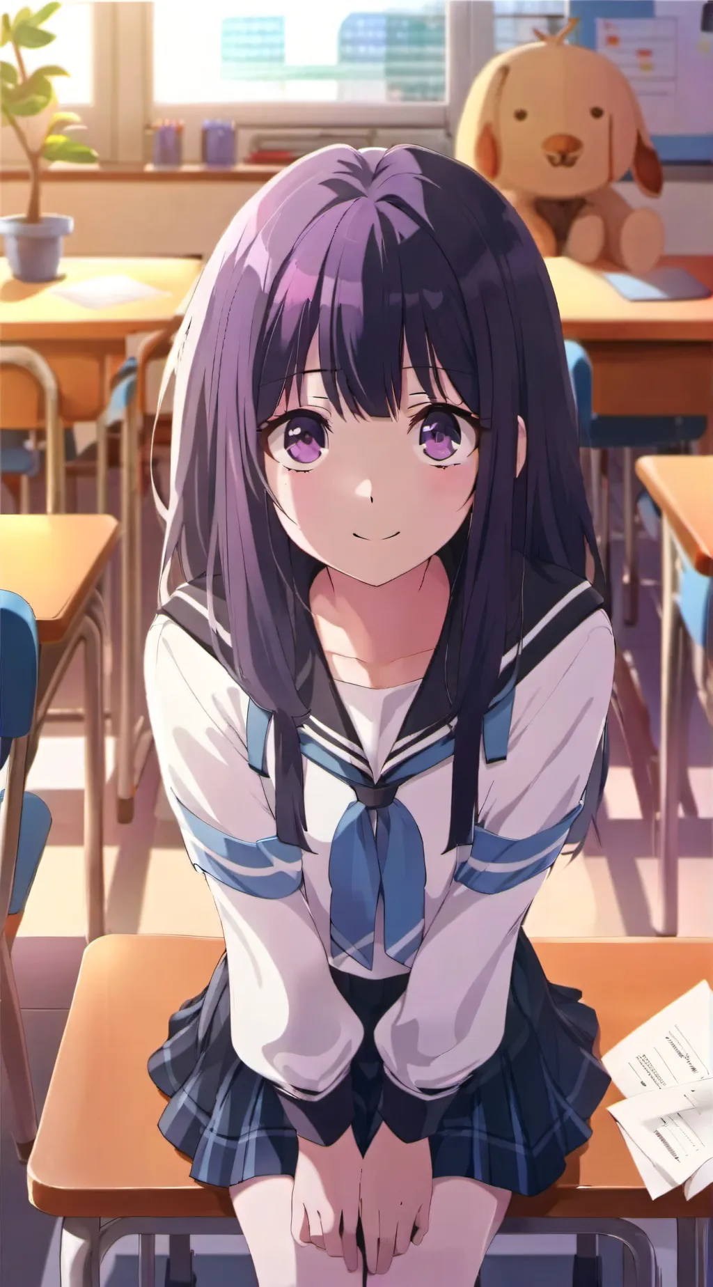 ai character: Yaku  background