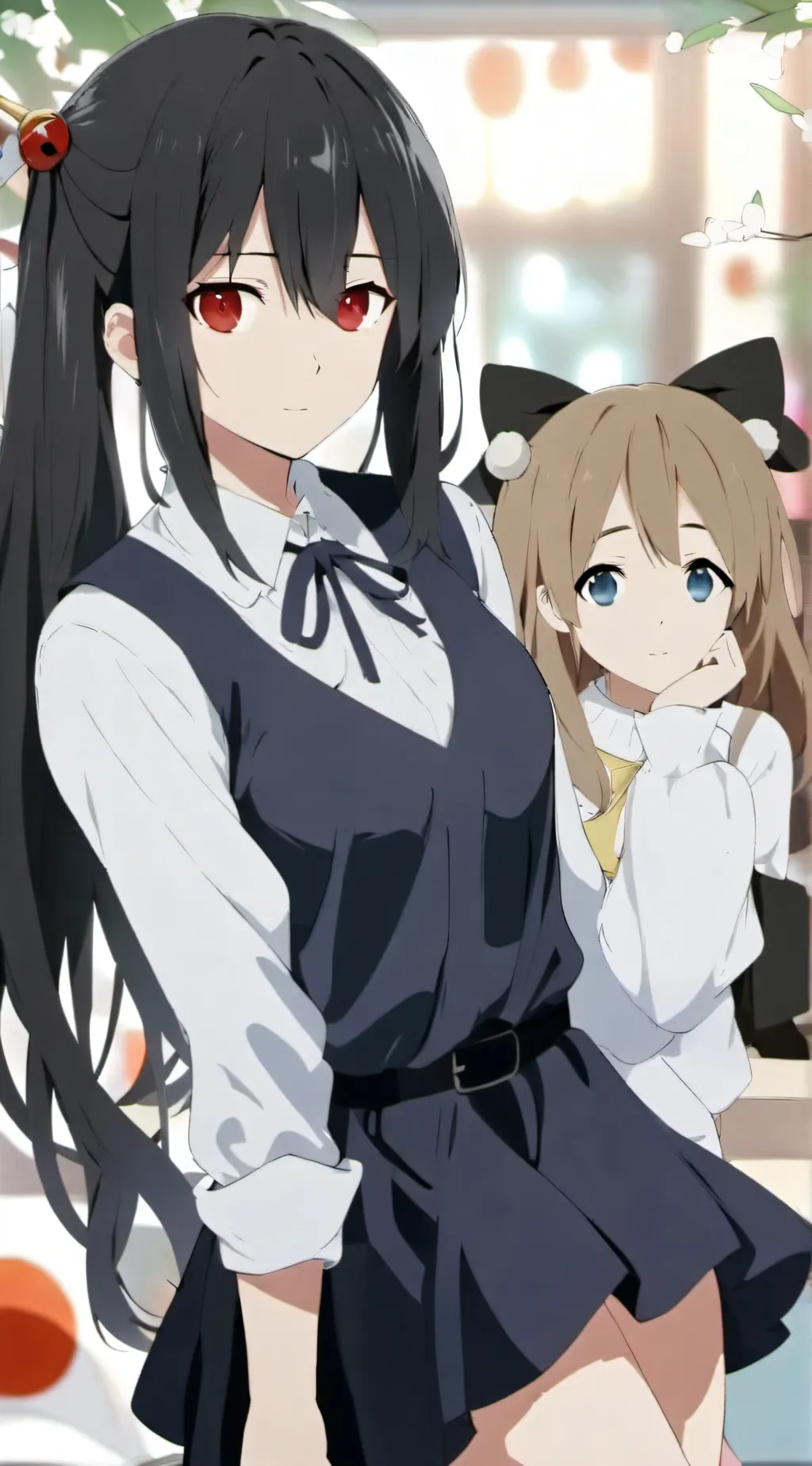 ai character: sari y romi background