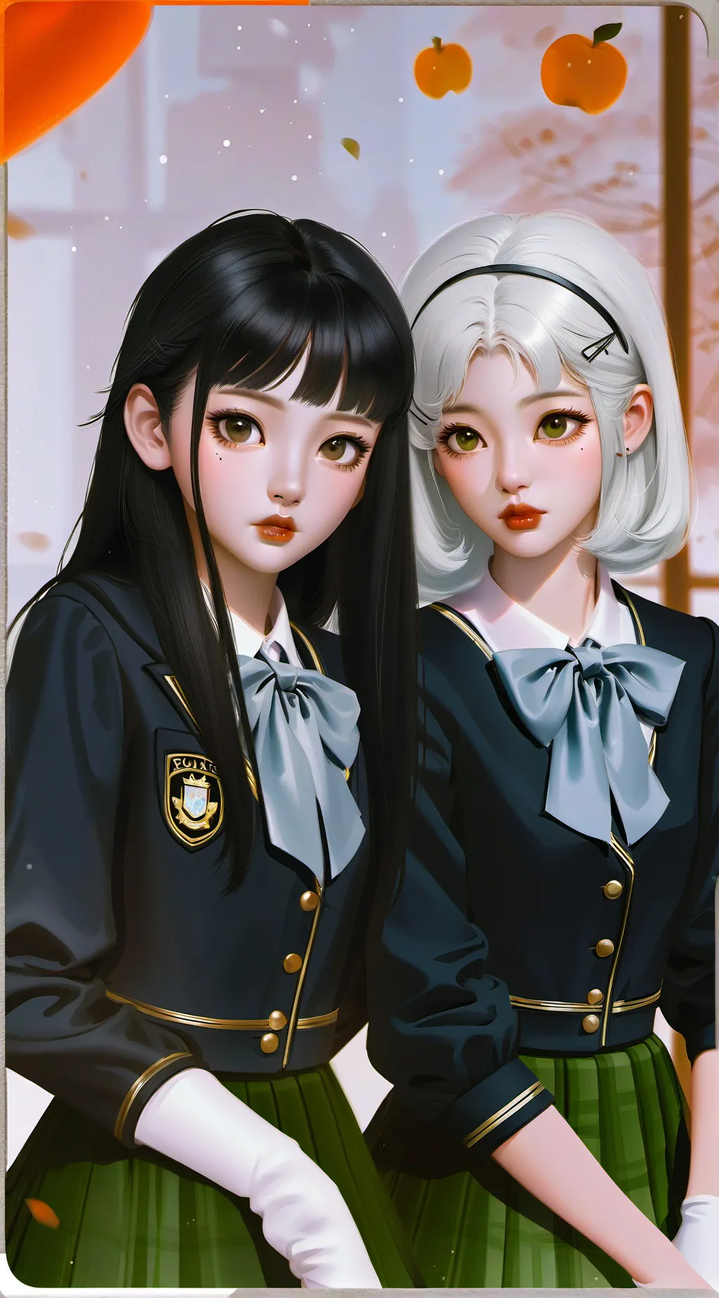 ai character: ☯️ Yin and Yang ☯️ background