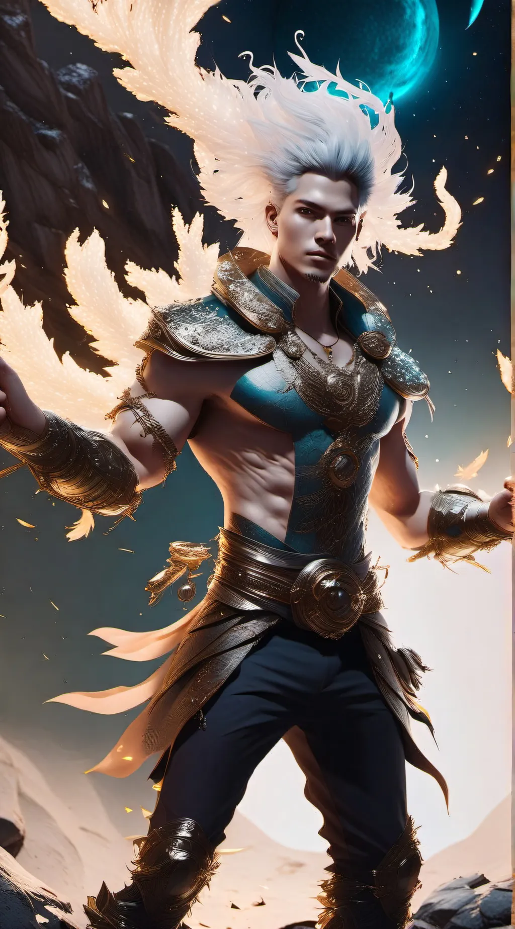 ai character: johnathan background