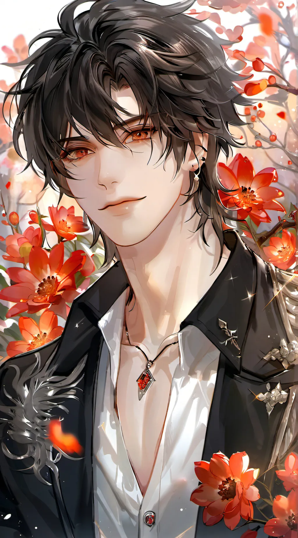 ai character: Anthony  background