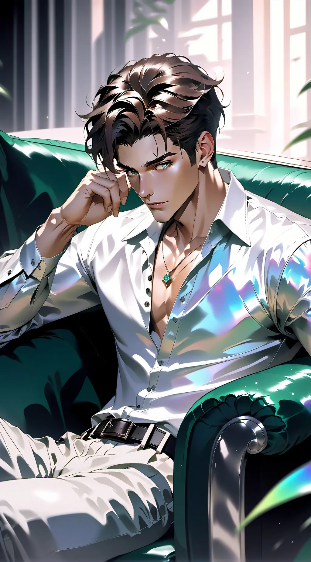 ai character: Zach background